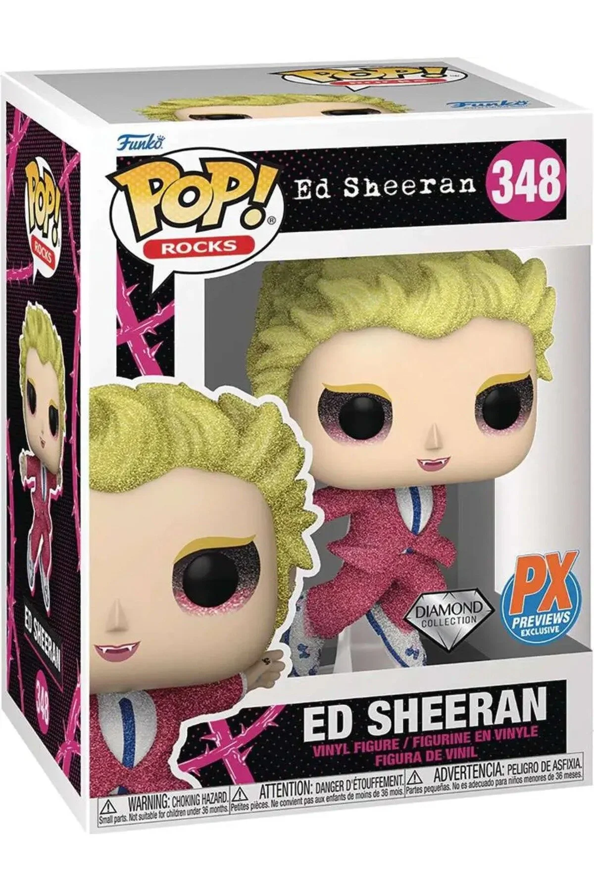 فیگور پاپ اد شیران با کت و شلوار صورتی الماس 348 Funko
