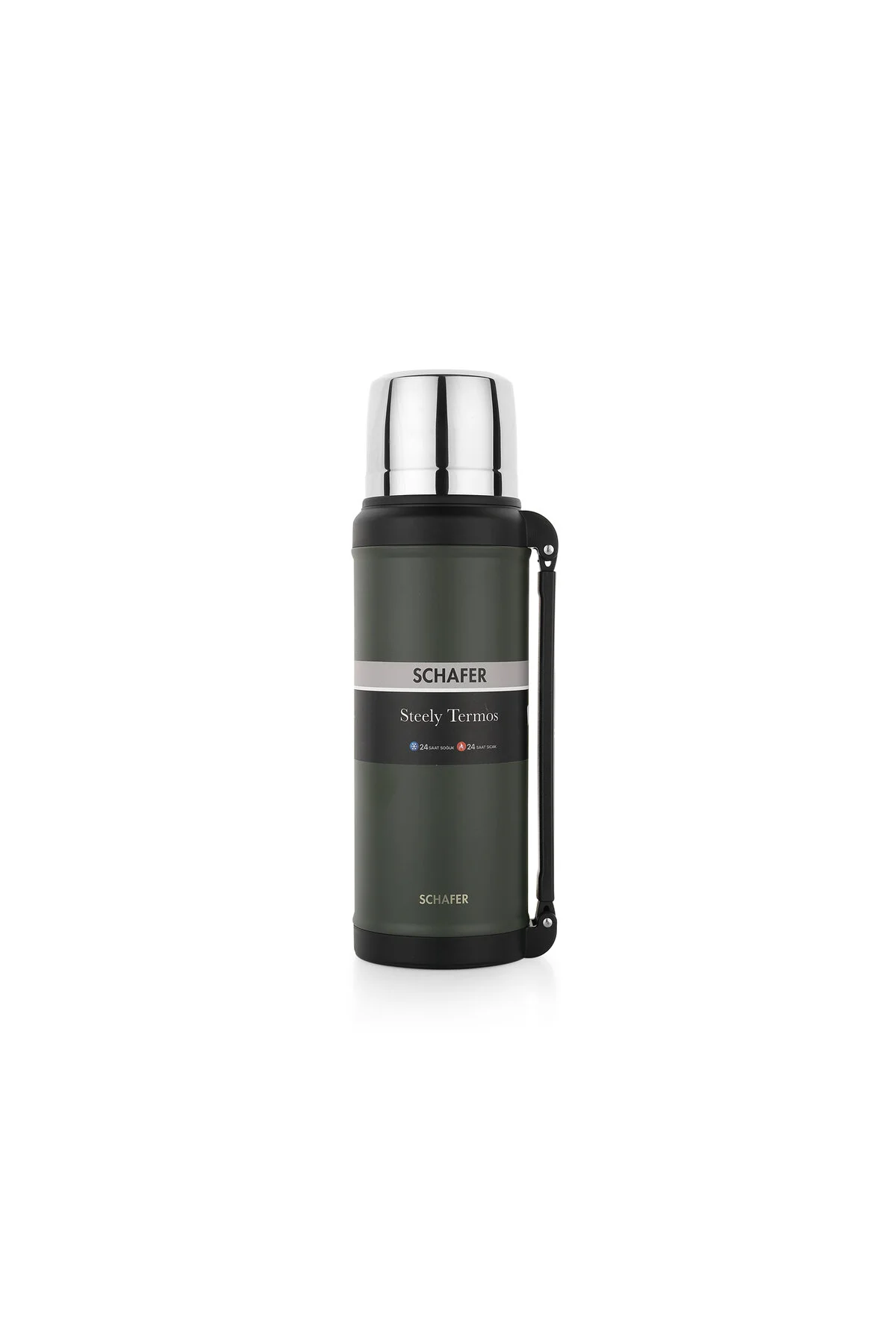 فلاسک استیل ترموس 2 L GREEN Schafer