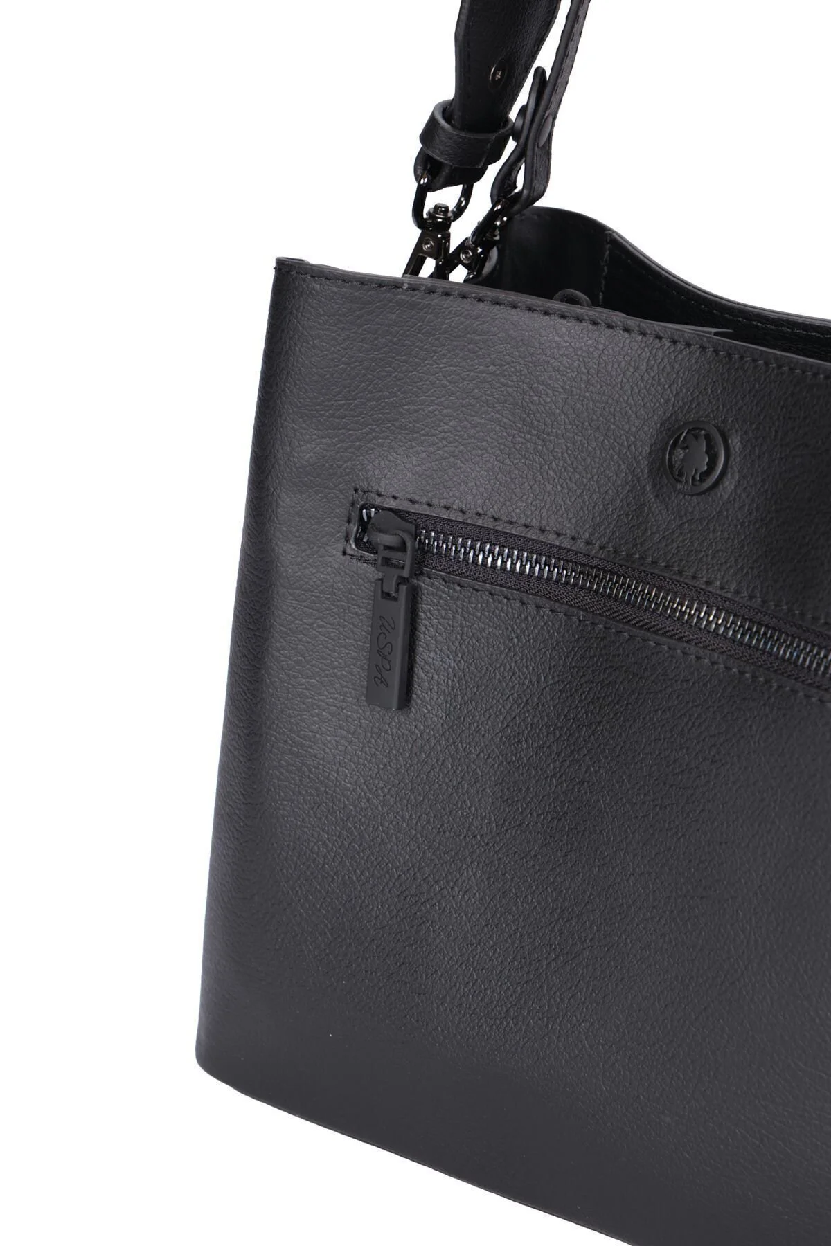 کیف شانه ای زنانه مشکی US24541 U.S. Polo Assn.