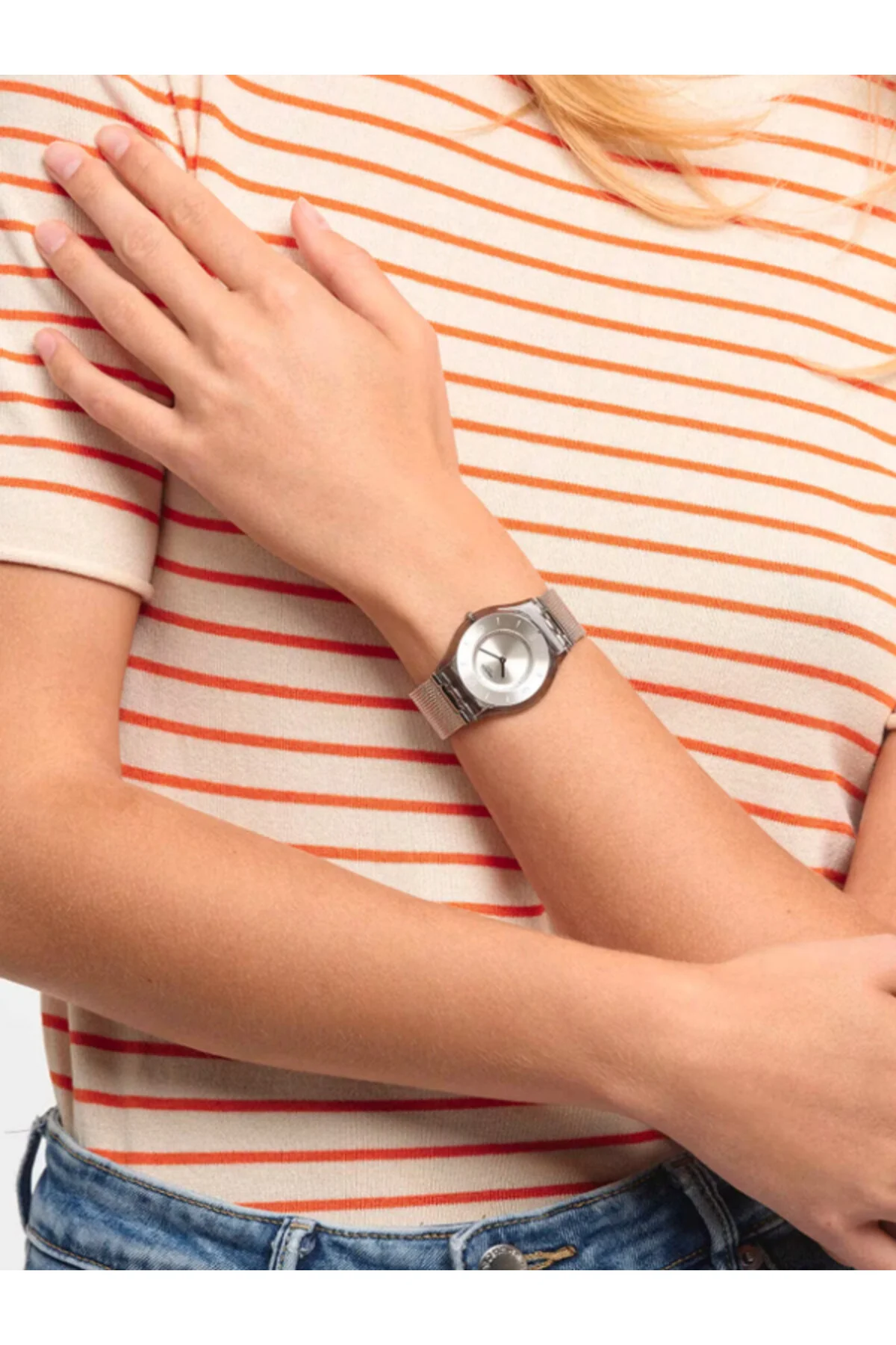 ساعت مچی زنانه SFM118M اورجینال سواچ Swatch