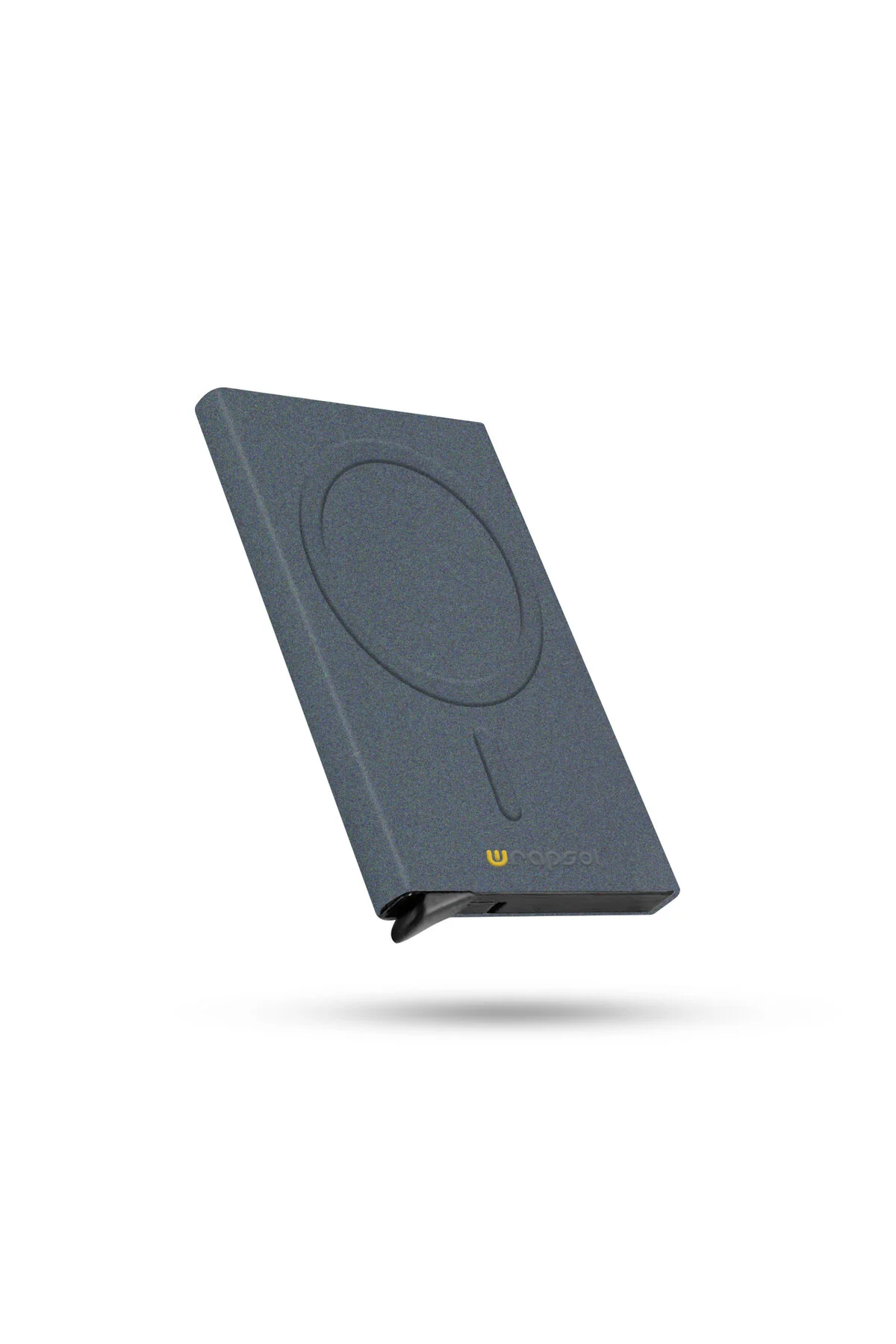 کارت دار خاکستری مردانه و زنانه مکانیزم MAGSAFE نگهدارنده اعتباری اتوماتیک محافظت شده RFID رنگ رنگین کمان رپ‌سول Wrapsol