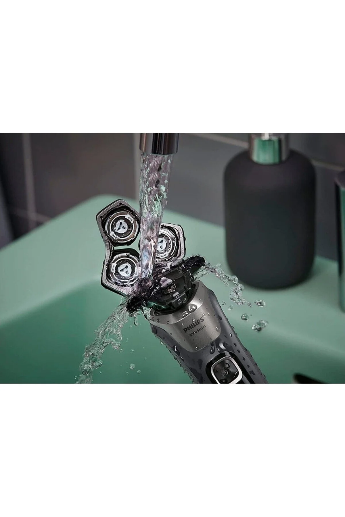 ماشین اصلاح WET+DRY PHILIPS 5000 SERIES MACHINE S5887 10 صفحه نمایش LED 60 دقیقه فیلیپس Philips