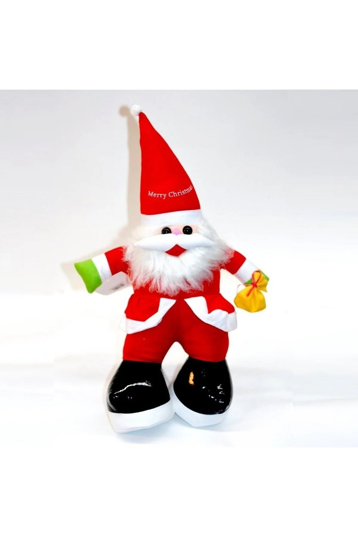 اسباب بازی های پشمی هدیه کریسمس مخمل بابا نوئل 60 سانتی متری SR