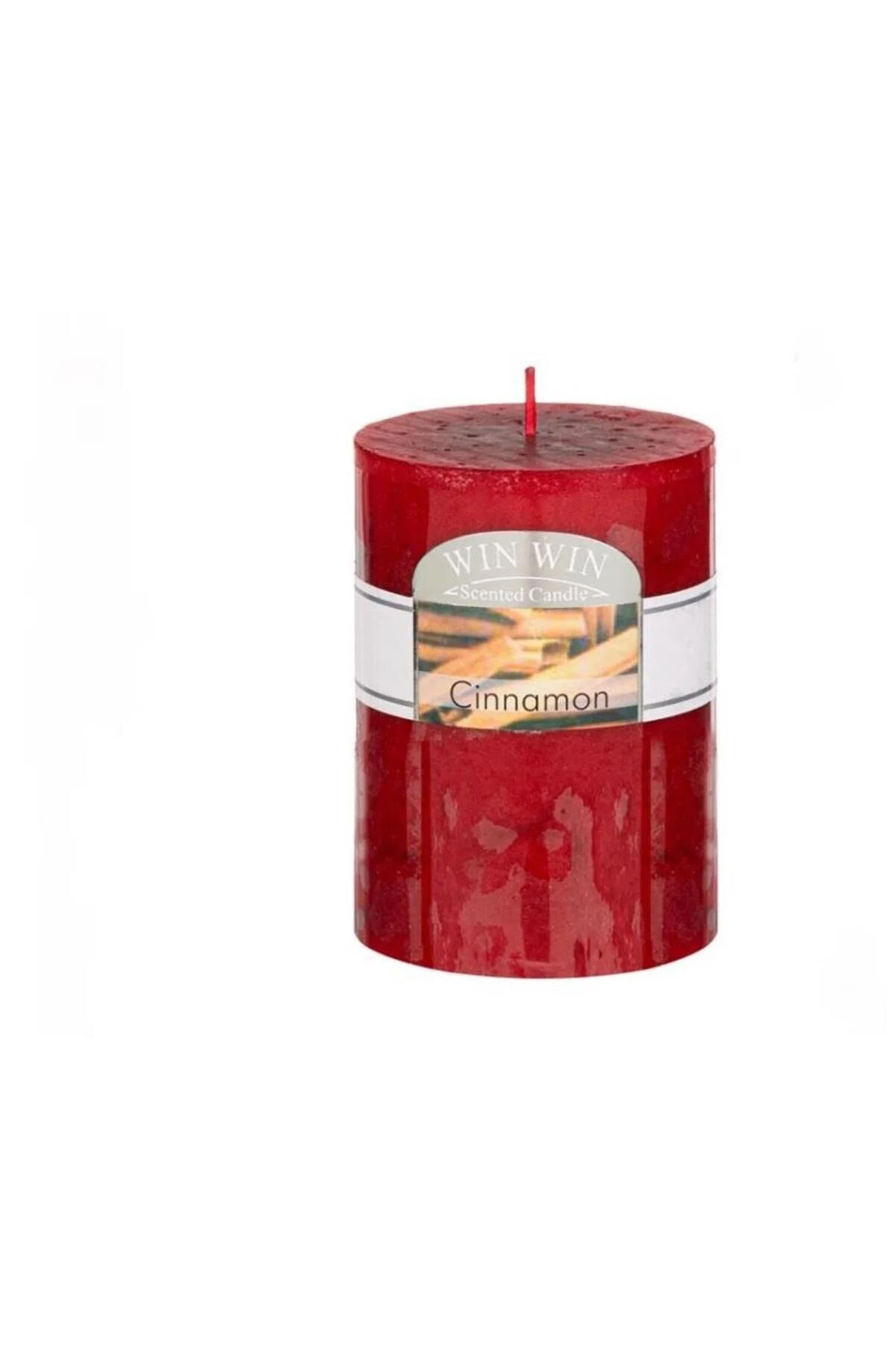 شمع و چراغ قرمز LOG 8X9 5CM اورجینال ÇIRPAN EV
