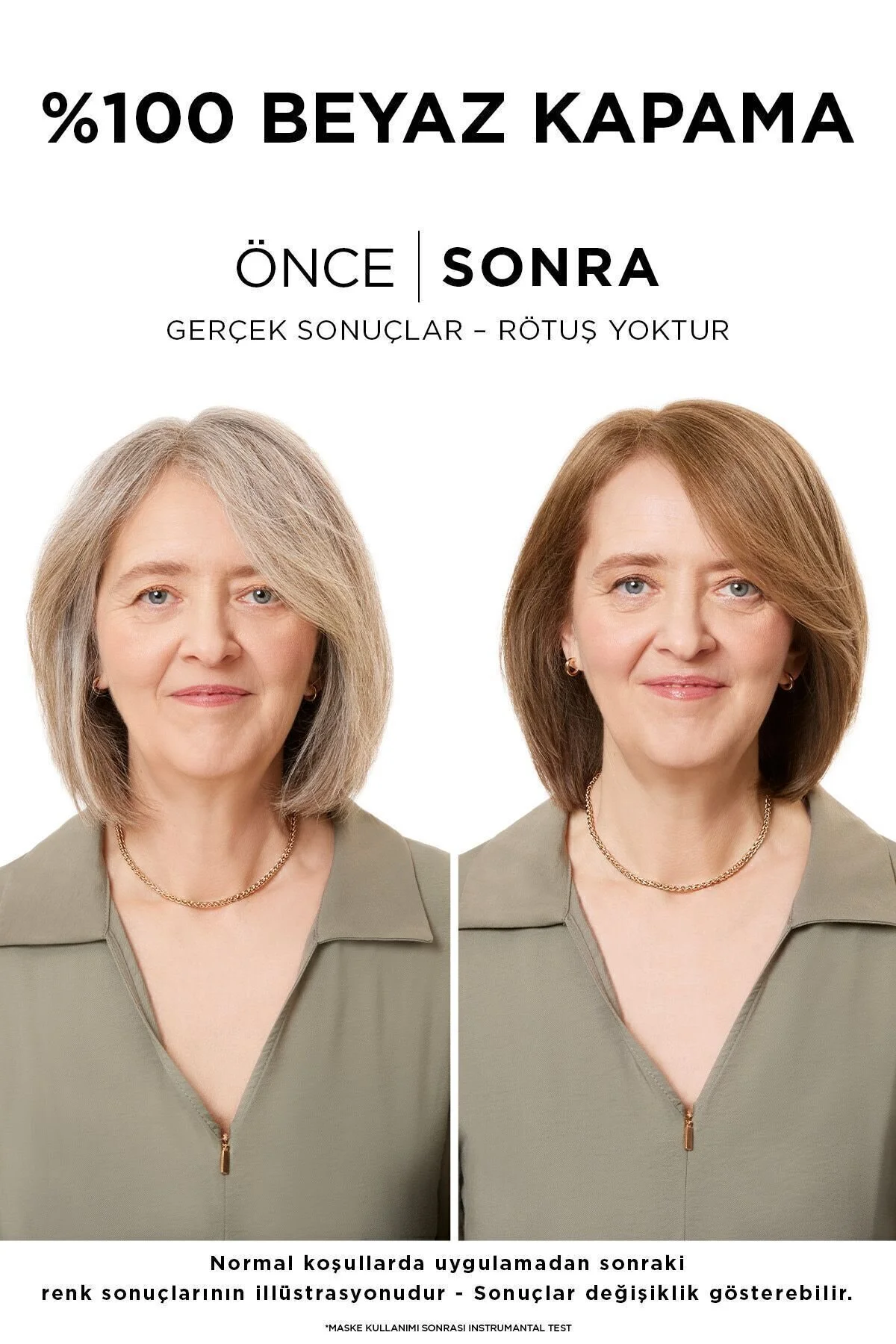 L'Oreal Paris رنگ مو کرم 100% پوشش موهای سفید Excellence رنگ قهوه ای طلایی روشن شماره 6.32