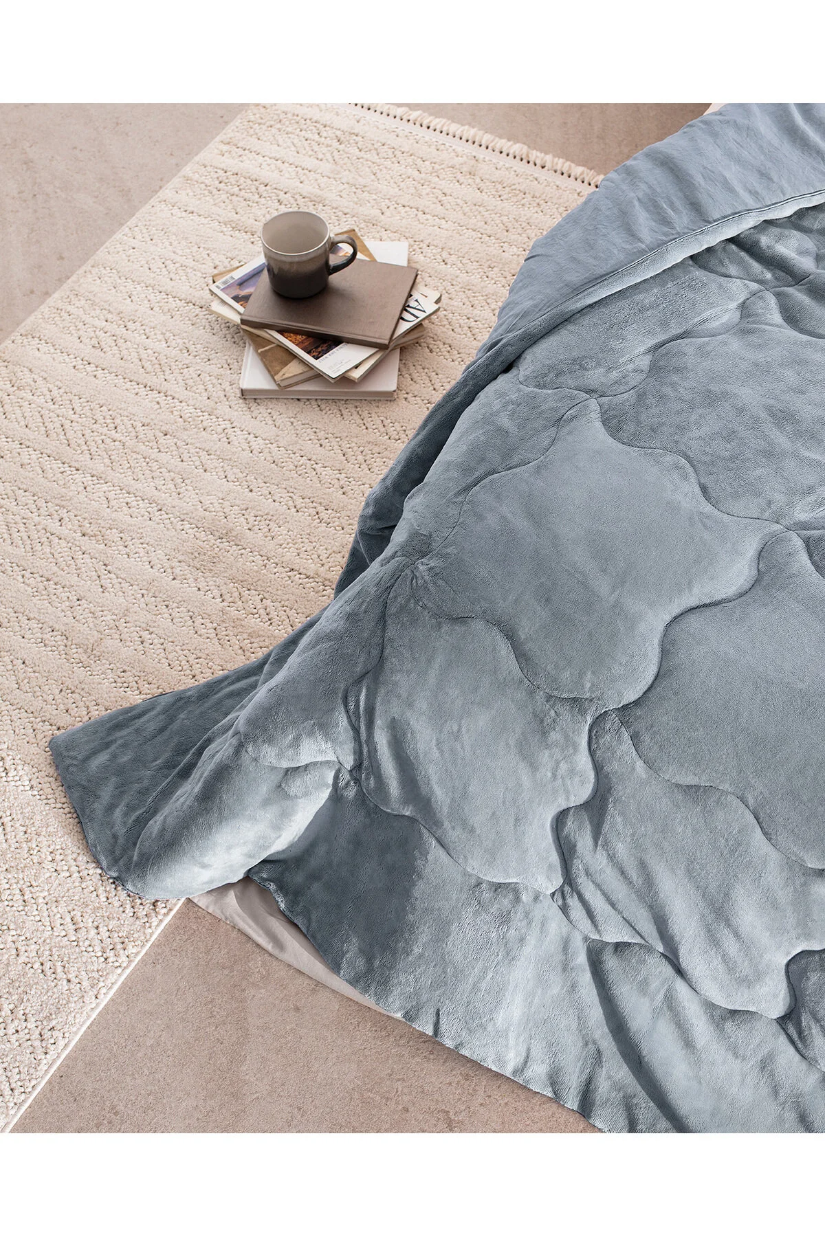 ست لحاف دو نفره KAIRA DOUBLE COMFORTER SET INDIGO Madame Coco