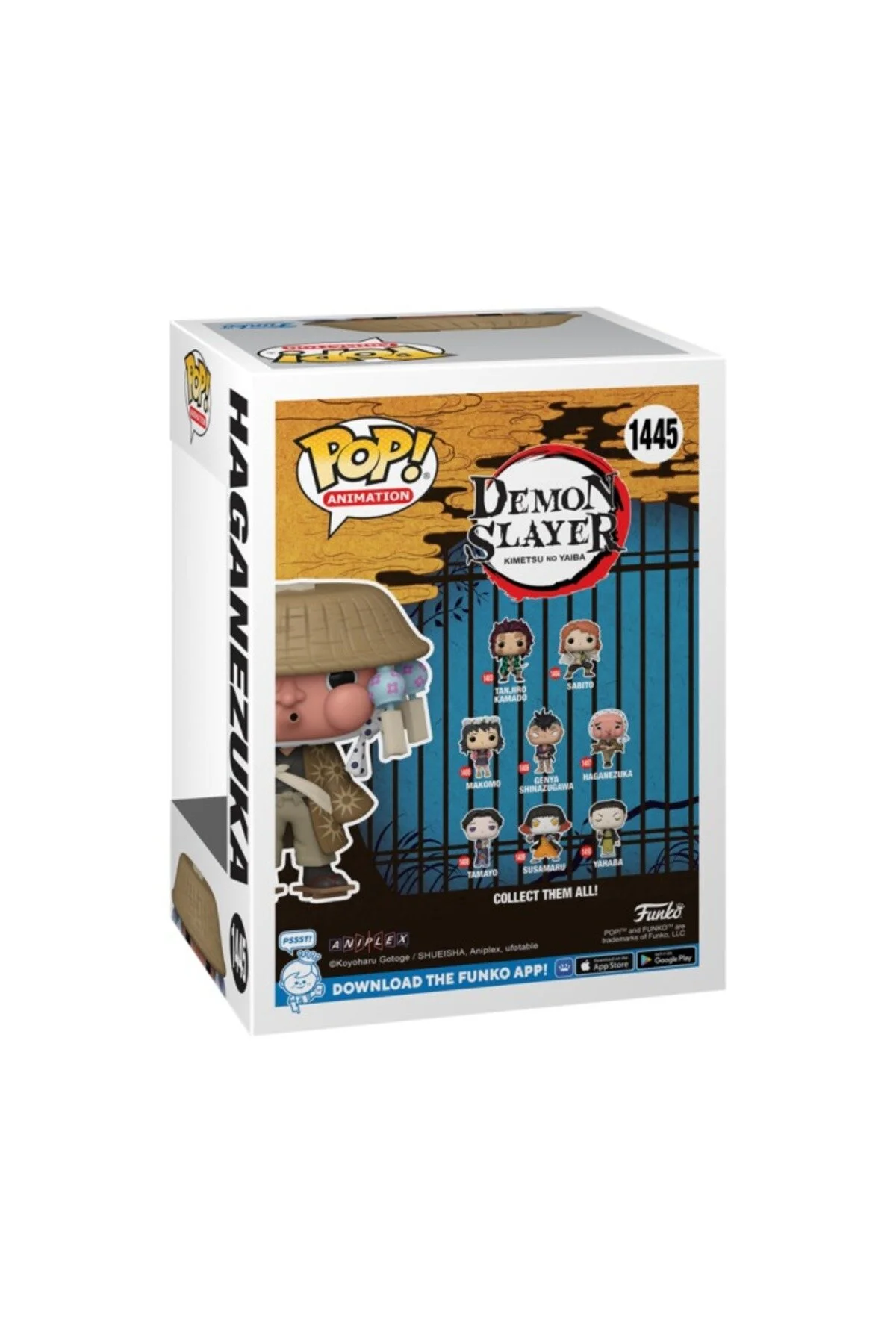 فیگور پاپ! انیمیشن: DEMON SLAYER POP 8 LCC'24 VINYL FIGURES از ترکیه Funko