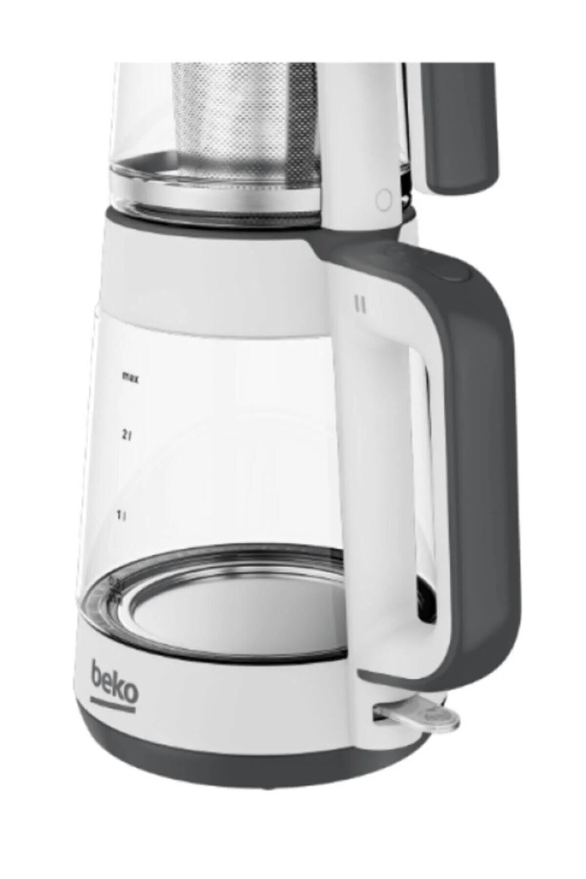 چای ساز دستگاه خوری قوری شیشه ای CM 5964 FLORAL 1900 W Beko