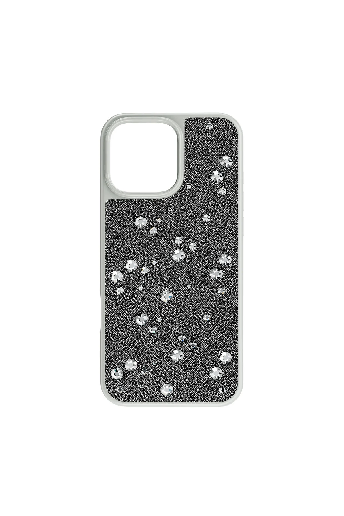 کاور و قاب گوشی هوشمند بالا طراحی پراکنده IPHONE® 16 PRO MAX نقره ای Swarovski