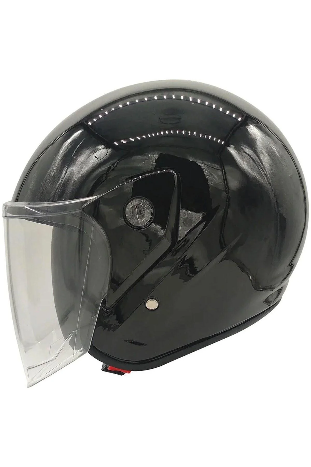 کلاه کاسکت موتورسیکلت مشکی سیاه F022 ایمنی موتور سیکلت باز پرو هلمت PRO HELMETS