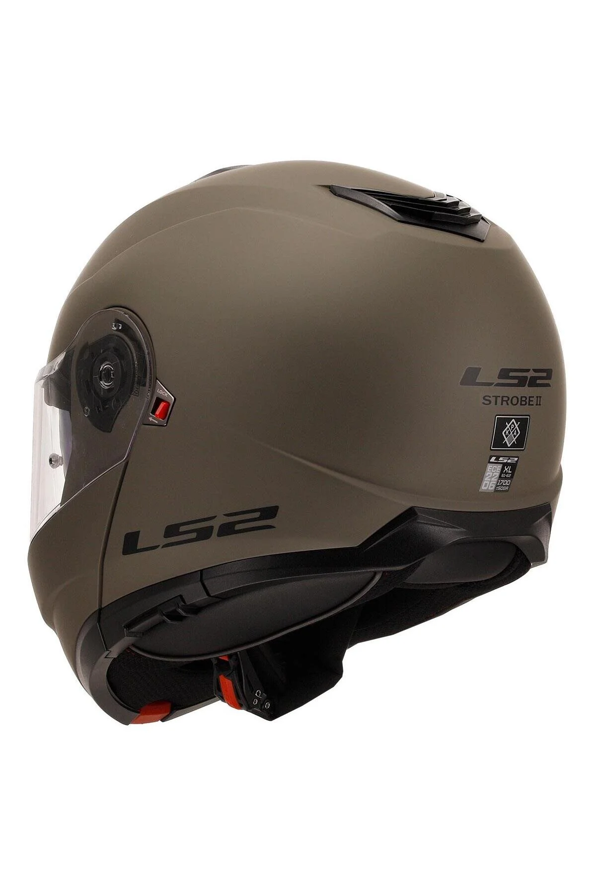 کلاه کاسکت موتورسیکلت سبز ایمنی موتور سیکلت Open Strobe 2 ال اس تو LS2