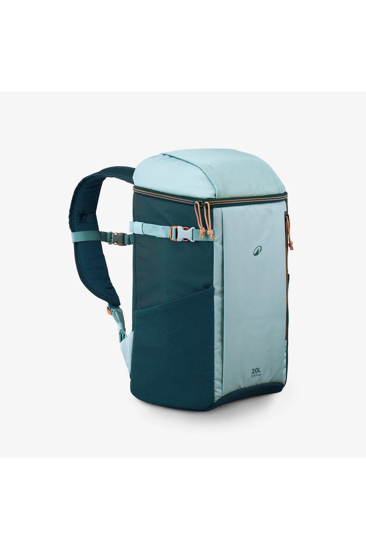کیف حرارتی آبی کوله پشتی خنک کننده 20 L 7 ساعت 100 دکتلون Decathlon