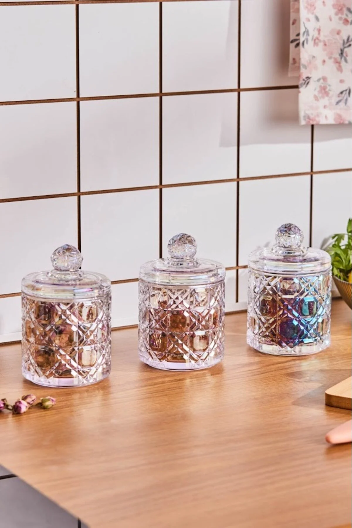 بانکه ادویه ROBBY 3 PLANT ECCOSE SPICE SET SUGAR 350 ML کاراجا Karaca
