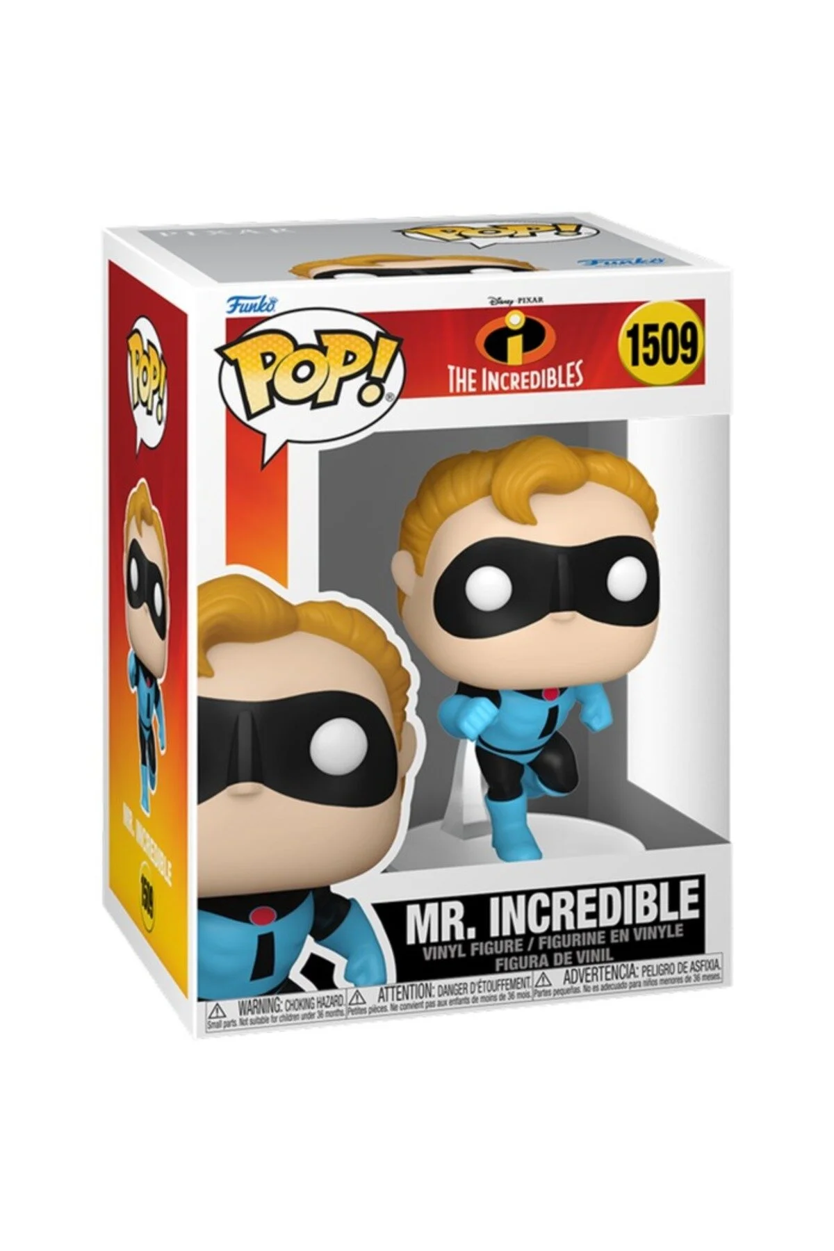فیگور پاپ دیزنی: خانواده باورنکردنی 20. آقای مرد با چهره های وینیل Funko