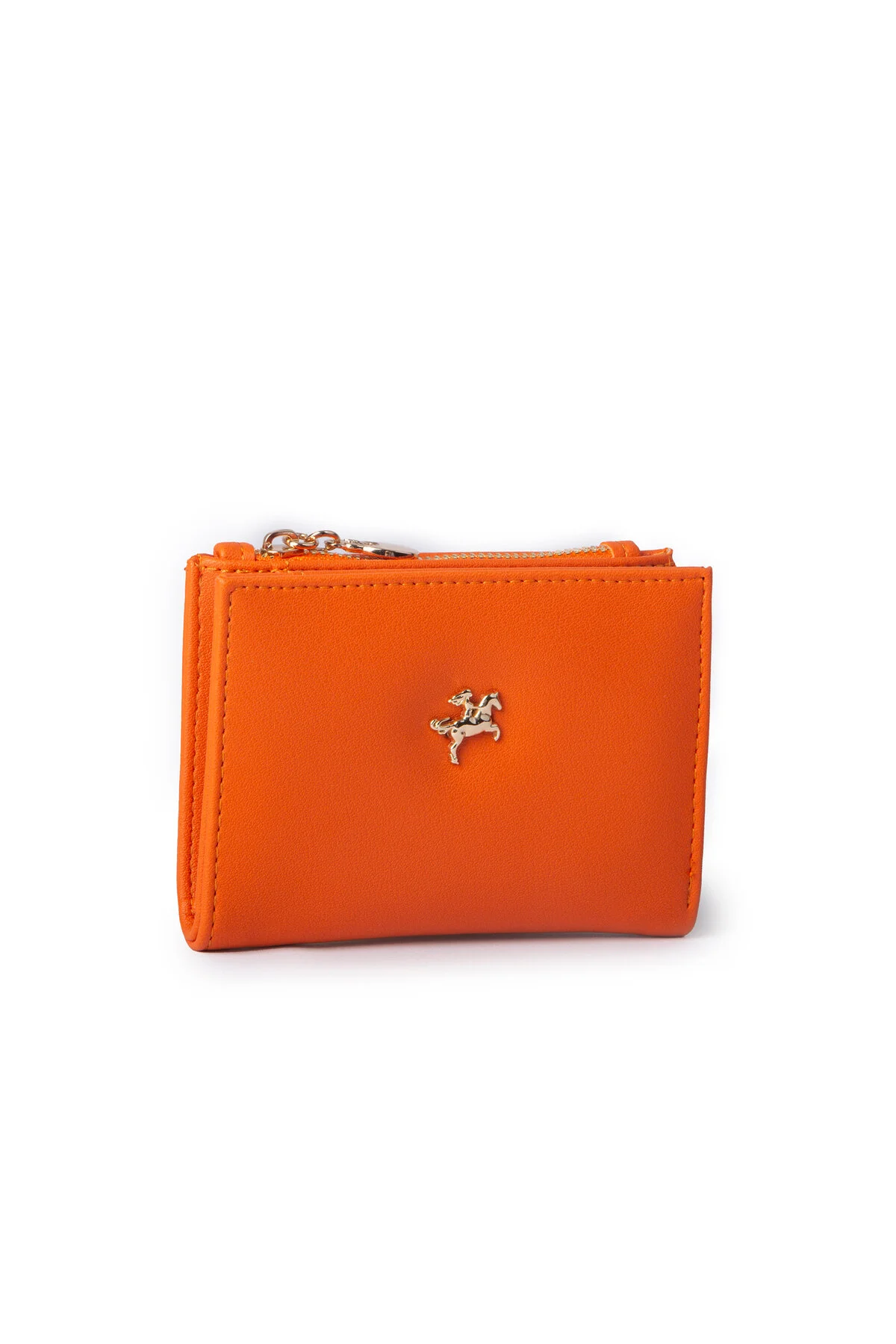 کیف پول زنانه کارت رنگ نارنجی مقدس EN: 12 X اندازه: 9 Nas Bag
