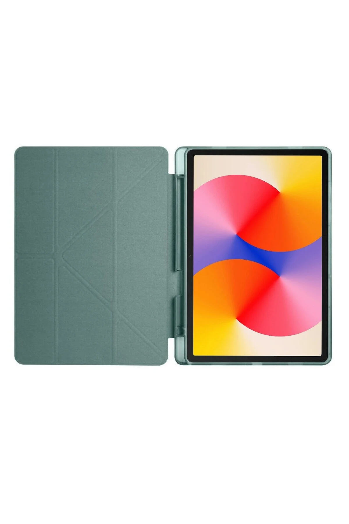 کاور تبلت قاب قلم سازگار HUAWEI MATEPAD SE 11 اینچی با پایه محفظه + محافظ صفحه مجموعه 3 تایی TEKNETSTORE