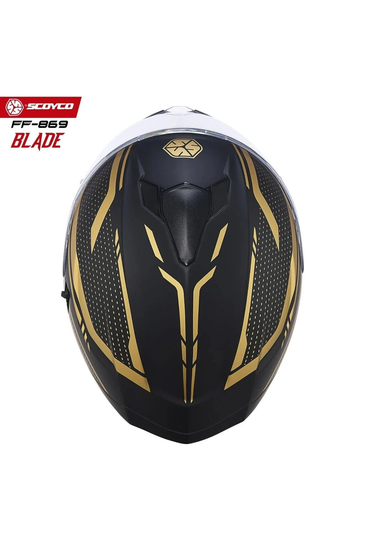 کلاه کاسکت موتورسیکلت مشکی موتور Ff 869 02650 ایمنی اسکایکو Scoyco