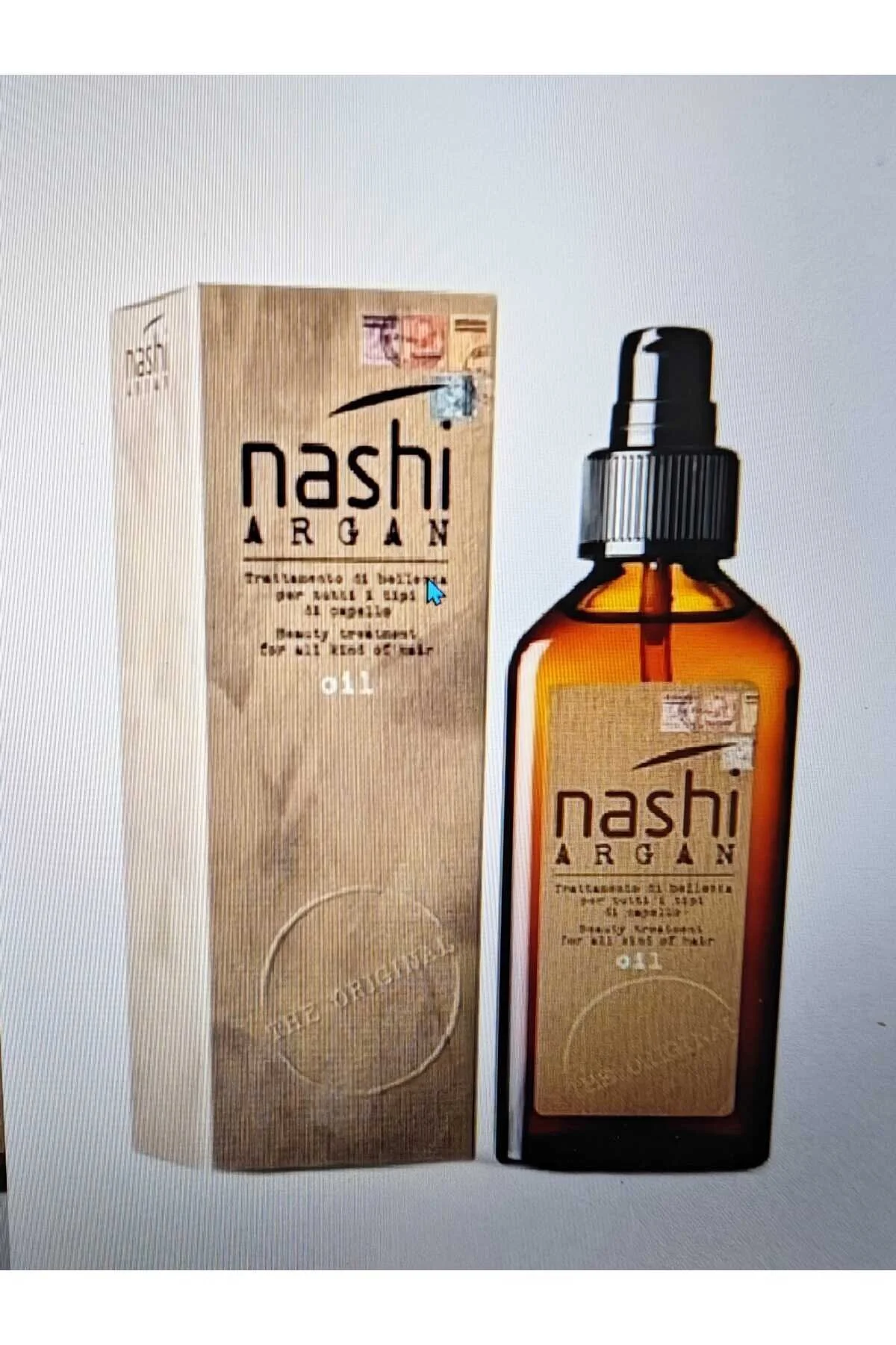 سرم و روغن مو آرگان 100 میل Nashi Argan