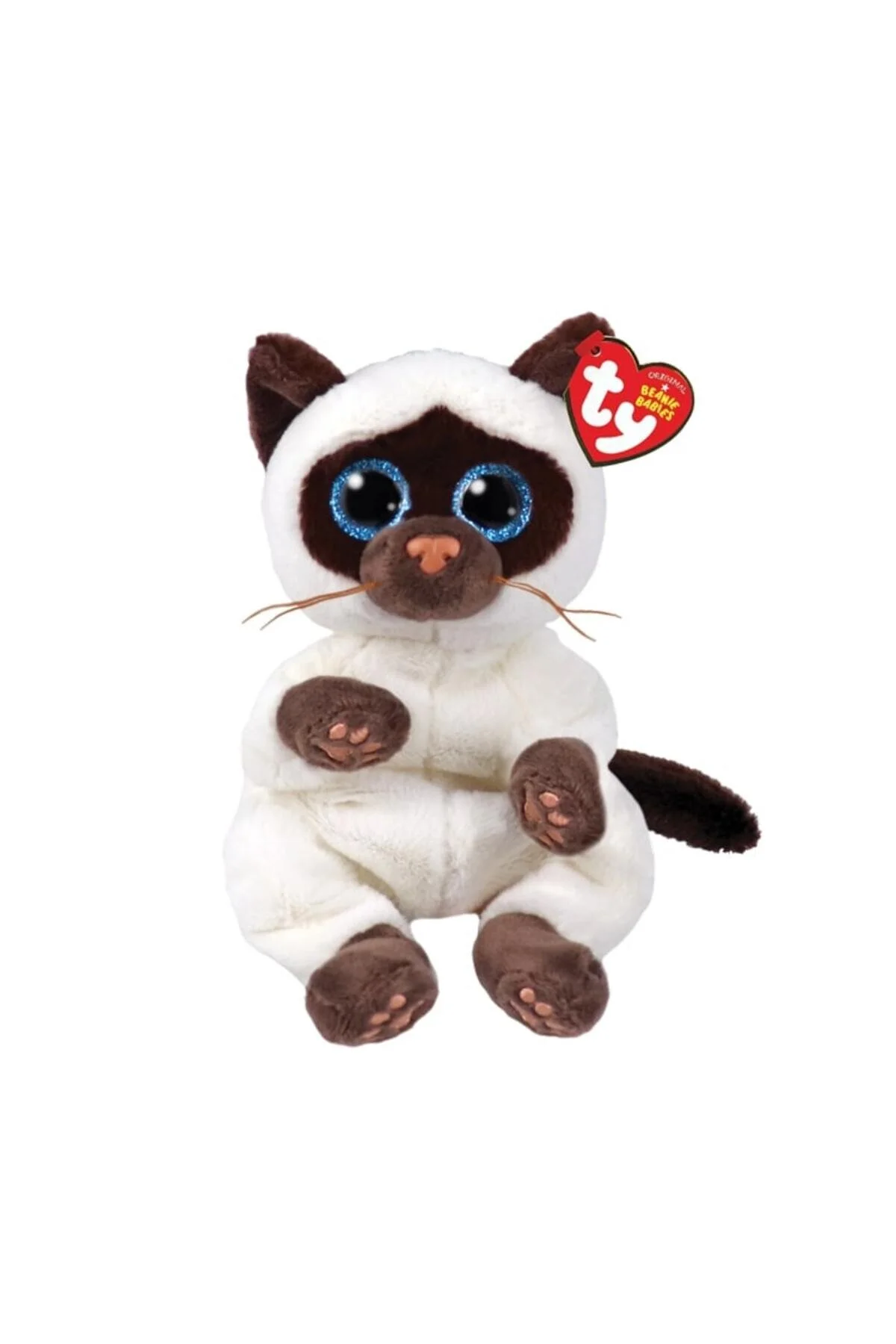 اسباب بازی های پشمی گربه سیامی TY BEANIE BABIES MISO 20 سانتی متر Genel Markalar