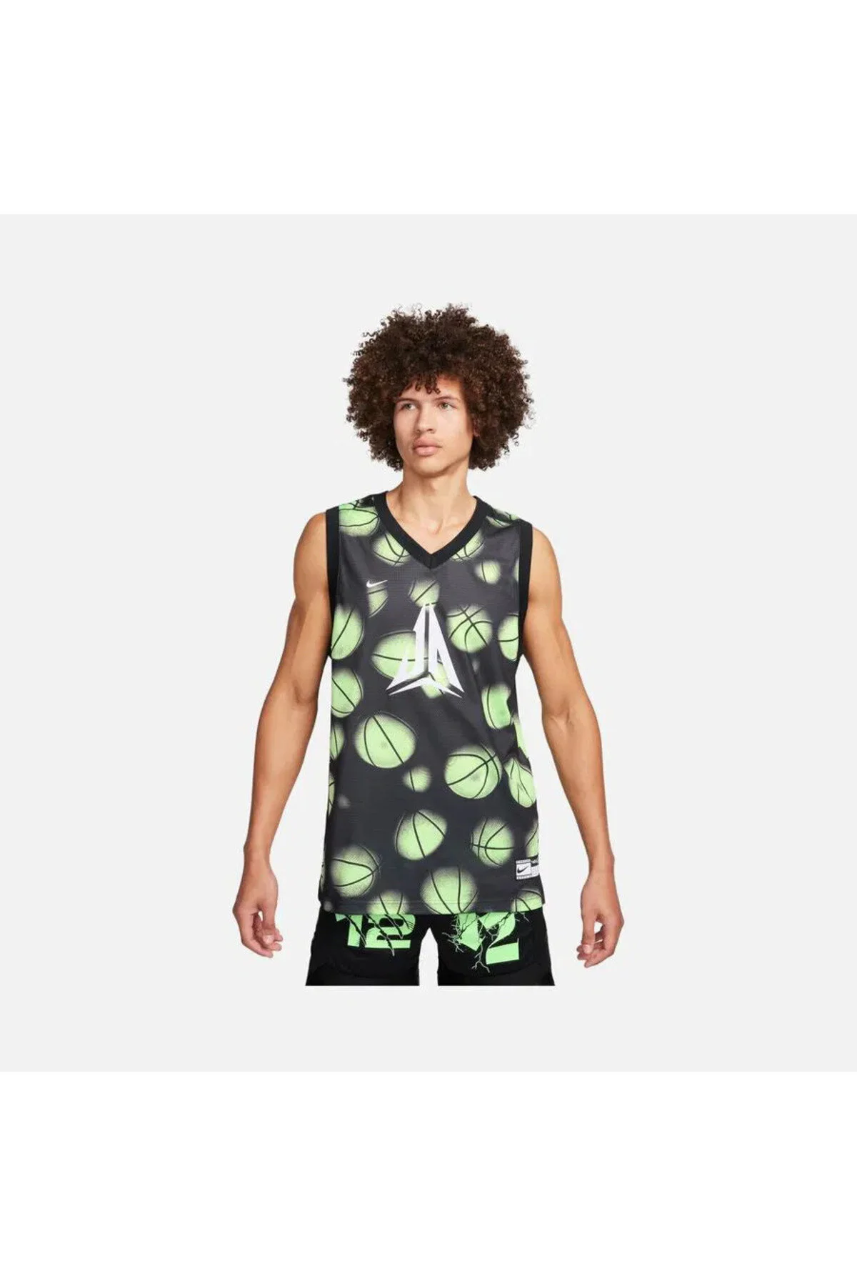 رکابی ورزشی چند رنگ مردانه JA DRI FIT DNA بسکتبال پیراهن Nike