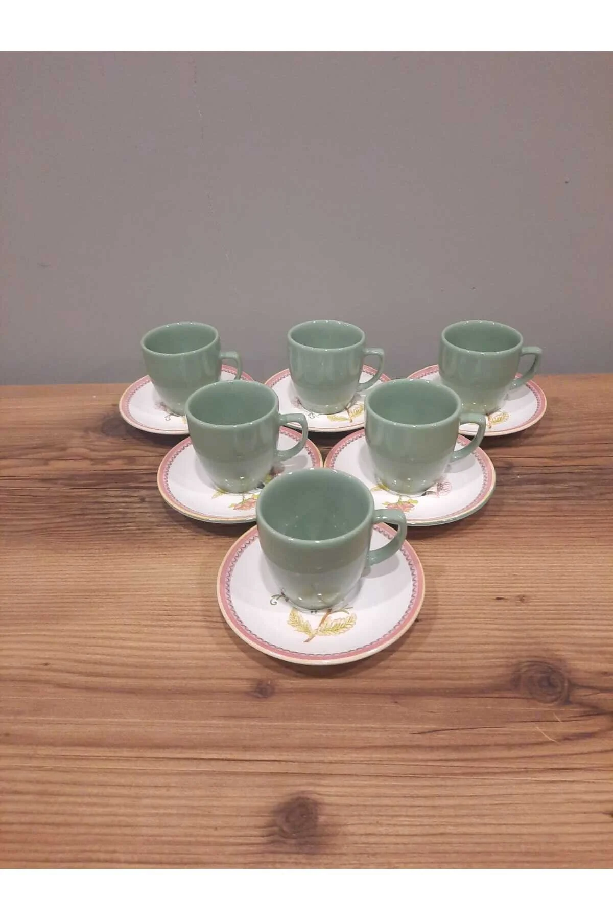 فنجان قهوه KERAMIKA 12 COFFE COFFEE CUPFLE MAGIC PARLAK Keramika