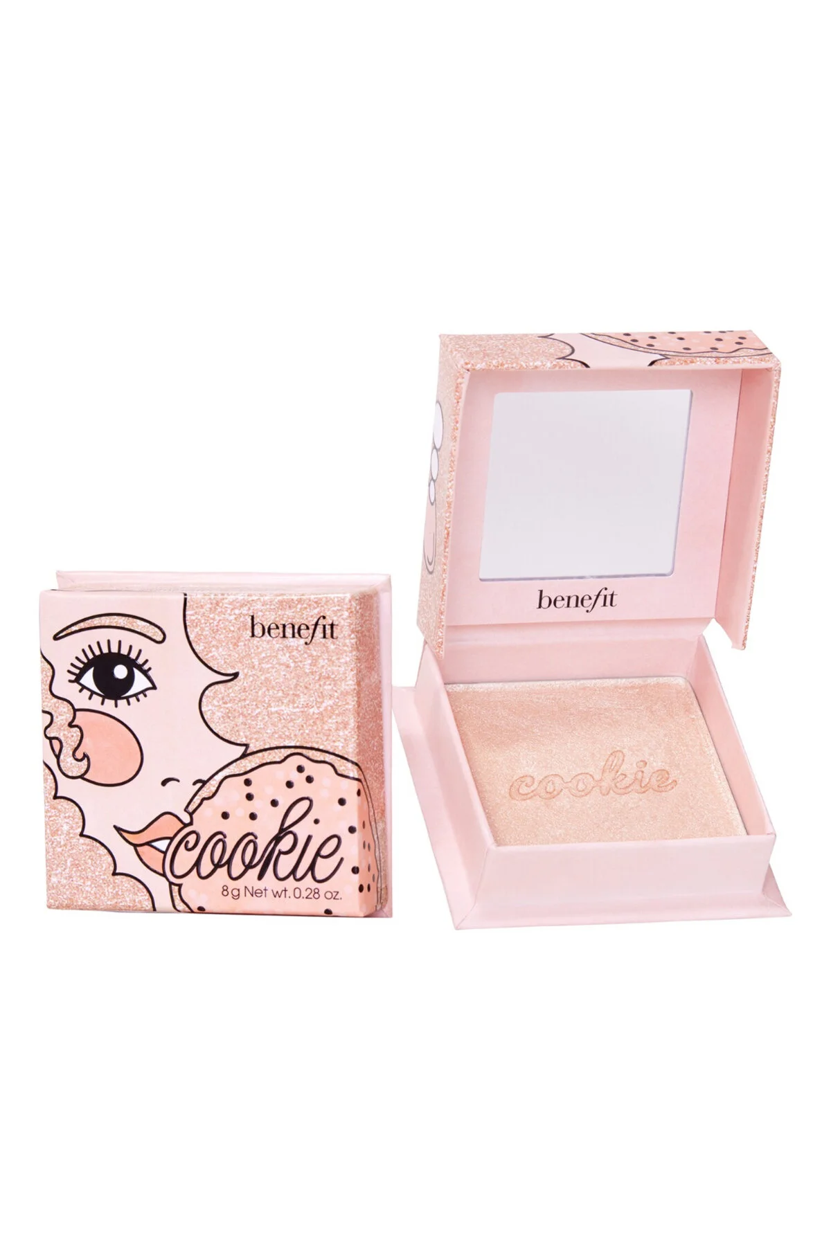 هایلایتر کوکی مروارید طلایی 8 گرم ASLBEAUTY اورجینال benefit cosmetics