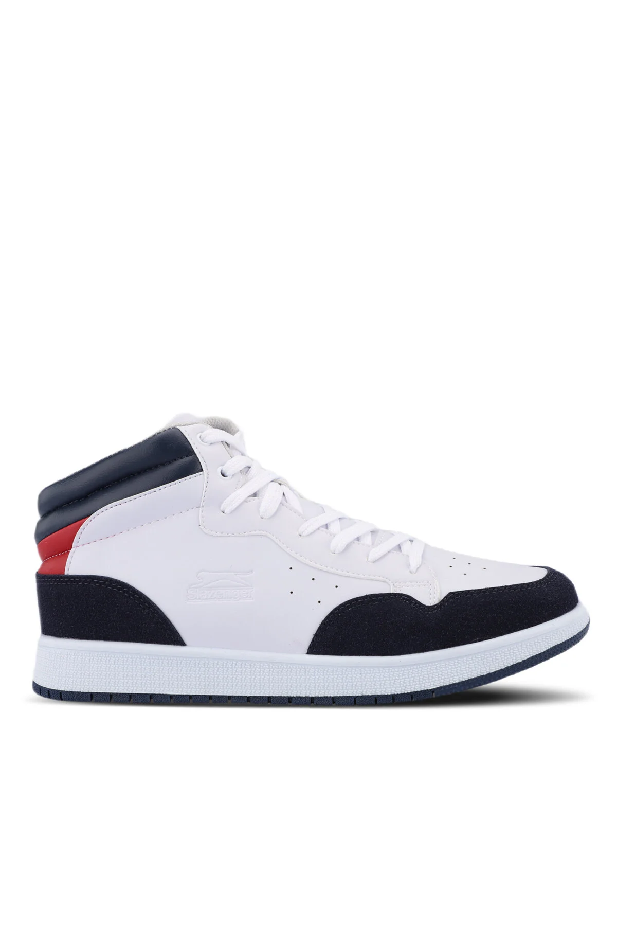 کفش مردانه ورزشی Pace سفید Navy Blue اسلازنگر Slazenger