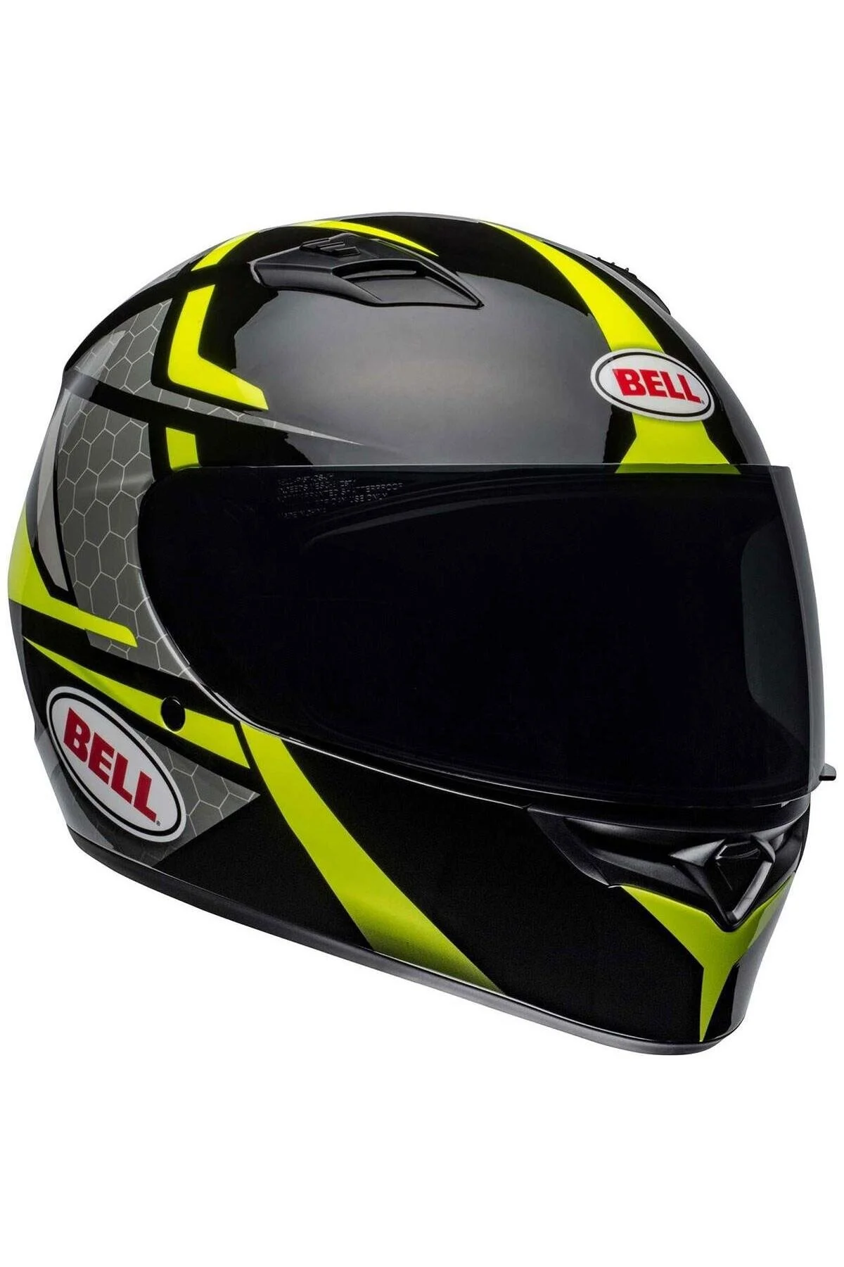 کلاه کاسکت موتورسیکلت مشکی Ps Flare Hi Viz Full Face Motorcycle ایمنی موتور سیکلت صورت بل Bell