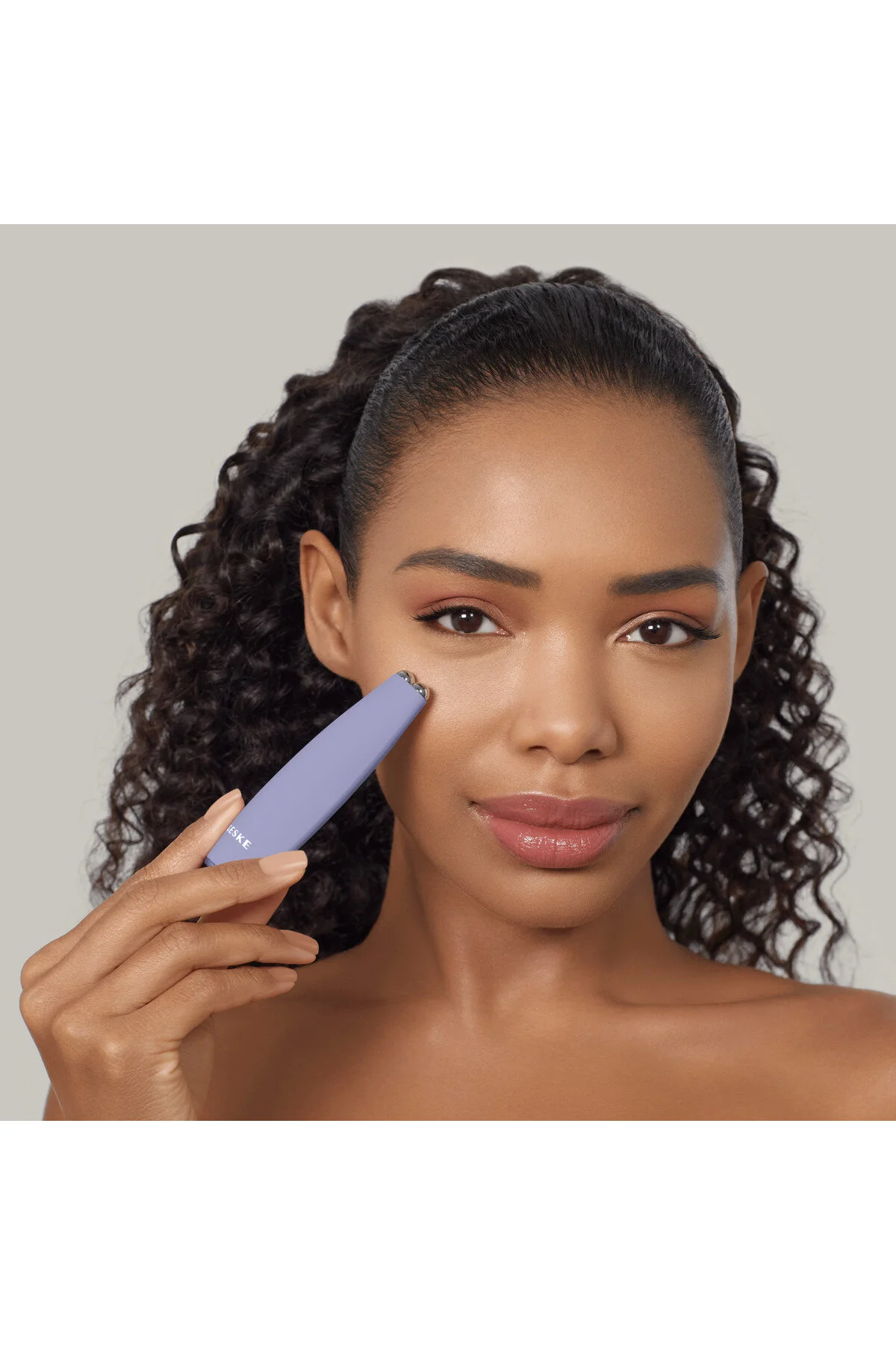 دستگاه مراقبت پوست بنفش Smartappguided ™ Microcurrent Face Lift Pen 6 در 1 geske