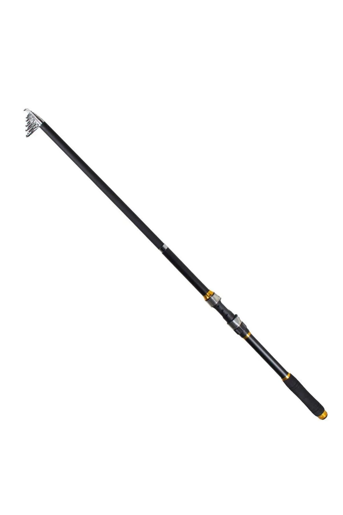 چوب ماهیگیری AWACKS مشکی 2.40 متری 40 100 گرمی میله تله استاندارد Remixon