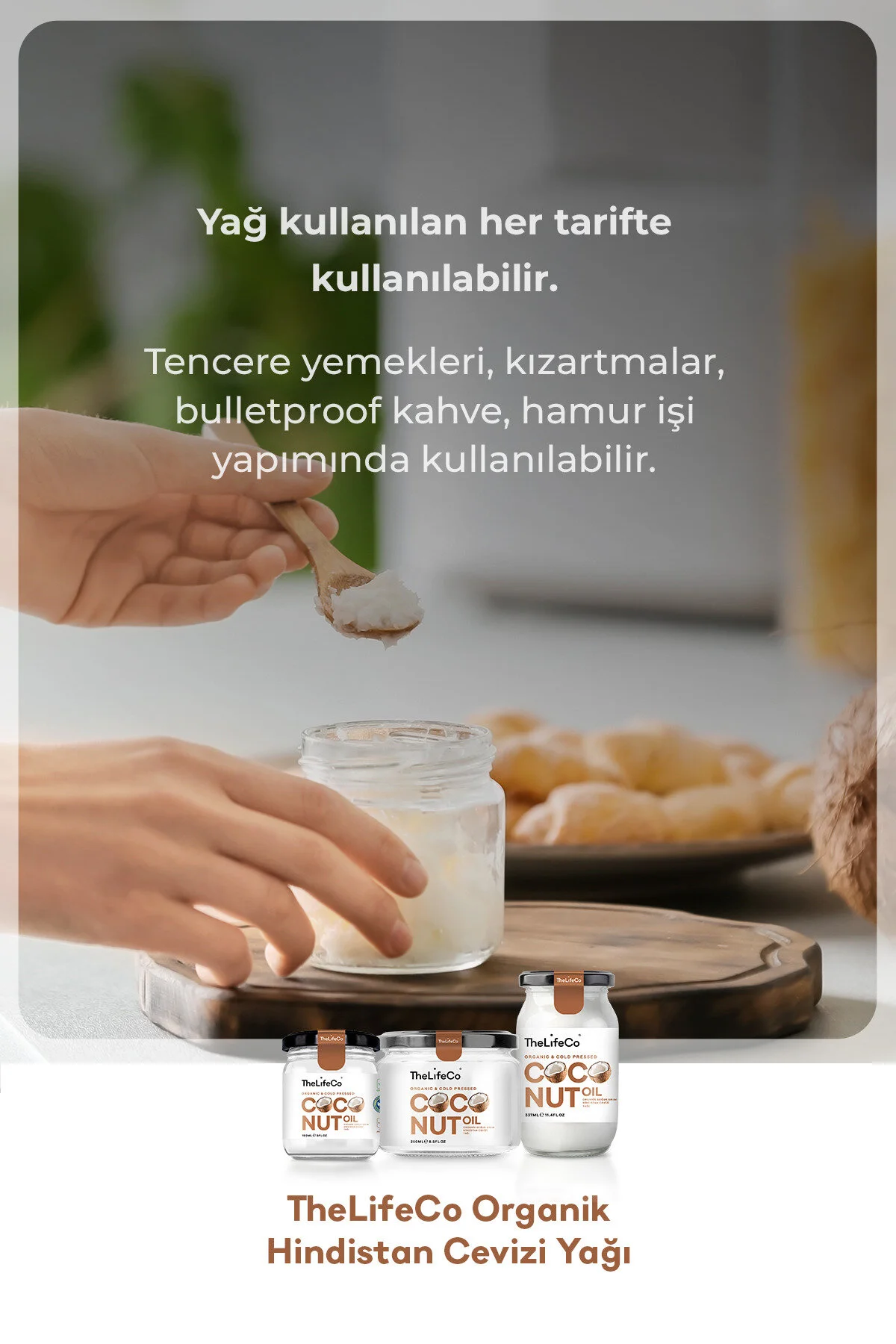 روغن نارگیل ارگانیک و سردی 150 میل وگان TheLifeCo