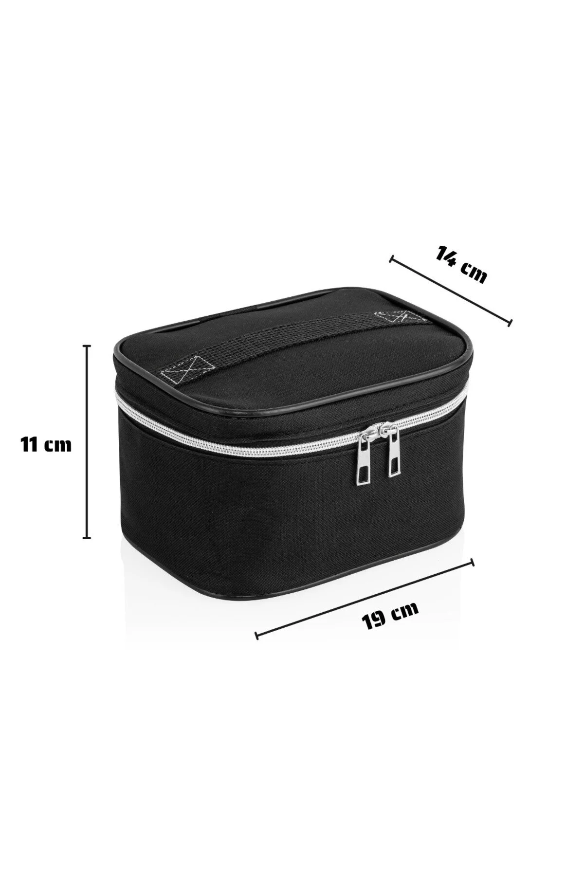 کیف لوازم آرایش چندمنظوره سیاه مدل MKJ200 برای سفر و استفاده روزمره NS reliable