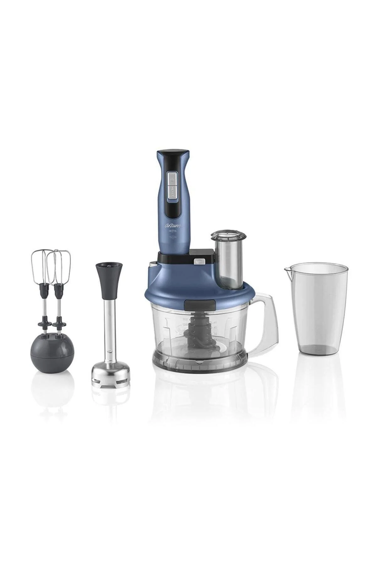 خردکن و غذا ساز مجموعه MULTI BLENDER به چه چیزی بپیوندید که یخ های قدرتمند 1500W موتور 4 ساله ضمانت Arzum