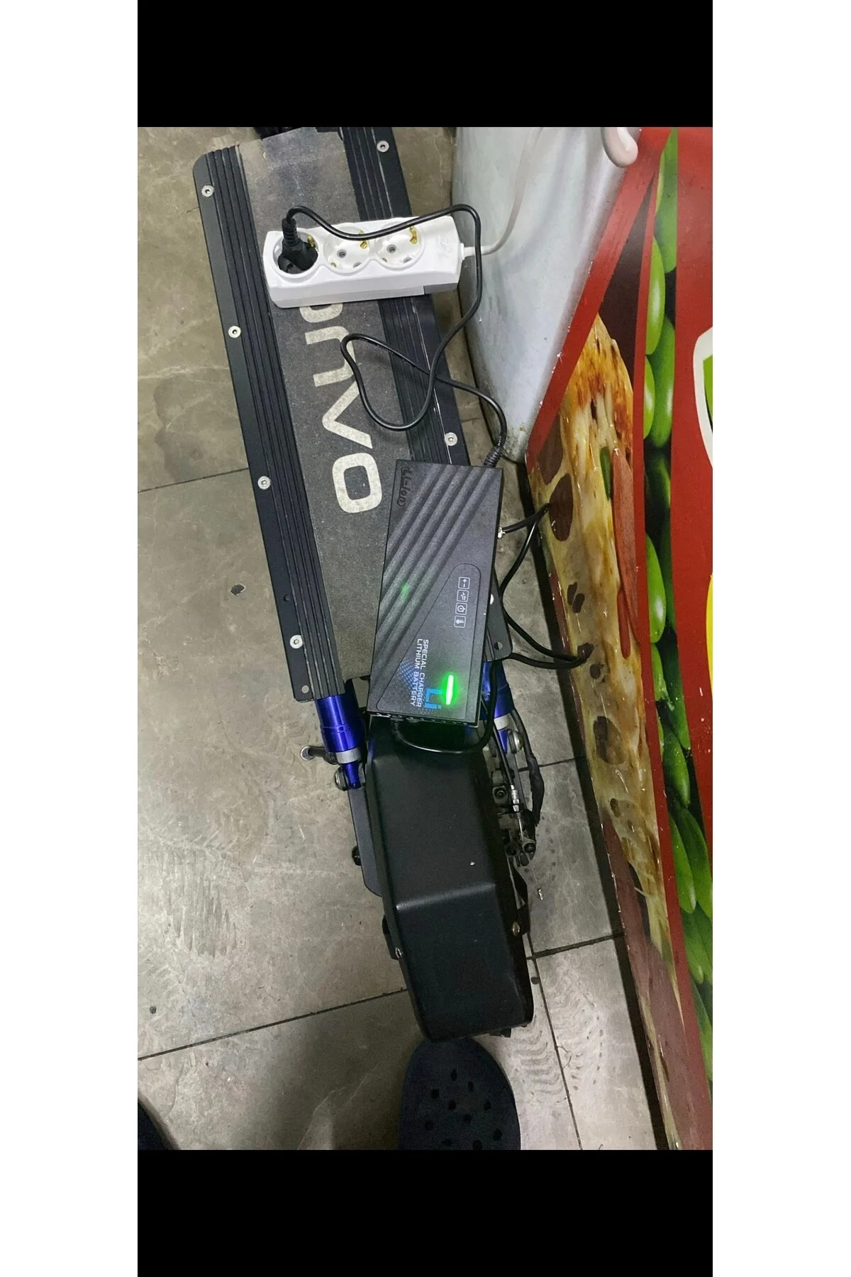 لوازم جانبی اسکوتر برقی دستگاه شارژر سریع 012 و پلاس 1.5 ساعت پر ONVO