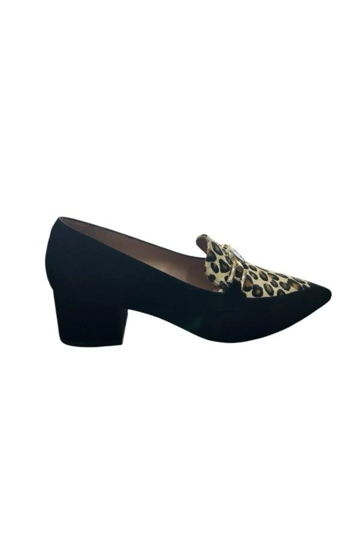 کفش پاشنه بلند کلاسیک با مشکی زنانه کفش 871 7212 Kemal Tanca