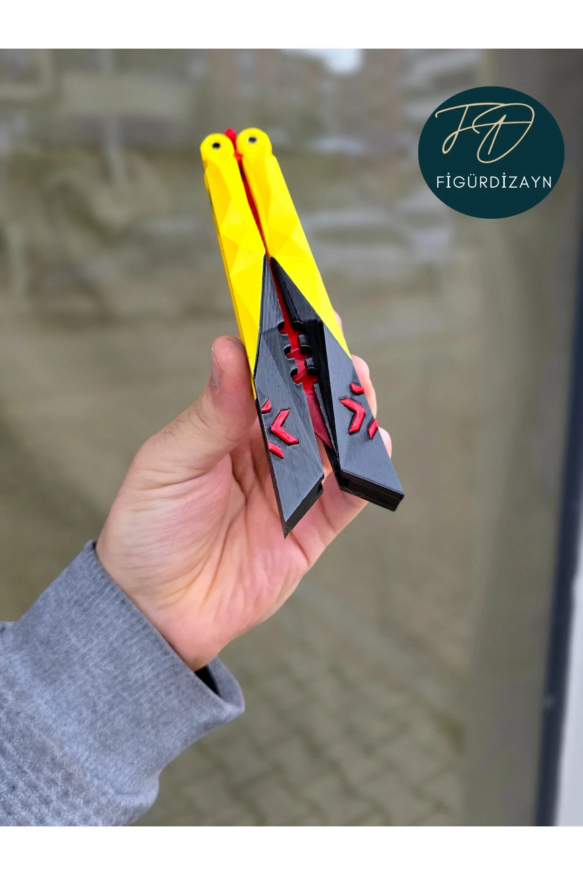 اسباب بازی های فیگور دیگر پروانه قهرمان چاقوی پلاستیکی چمپیون جمع شونده FigürDizayn