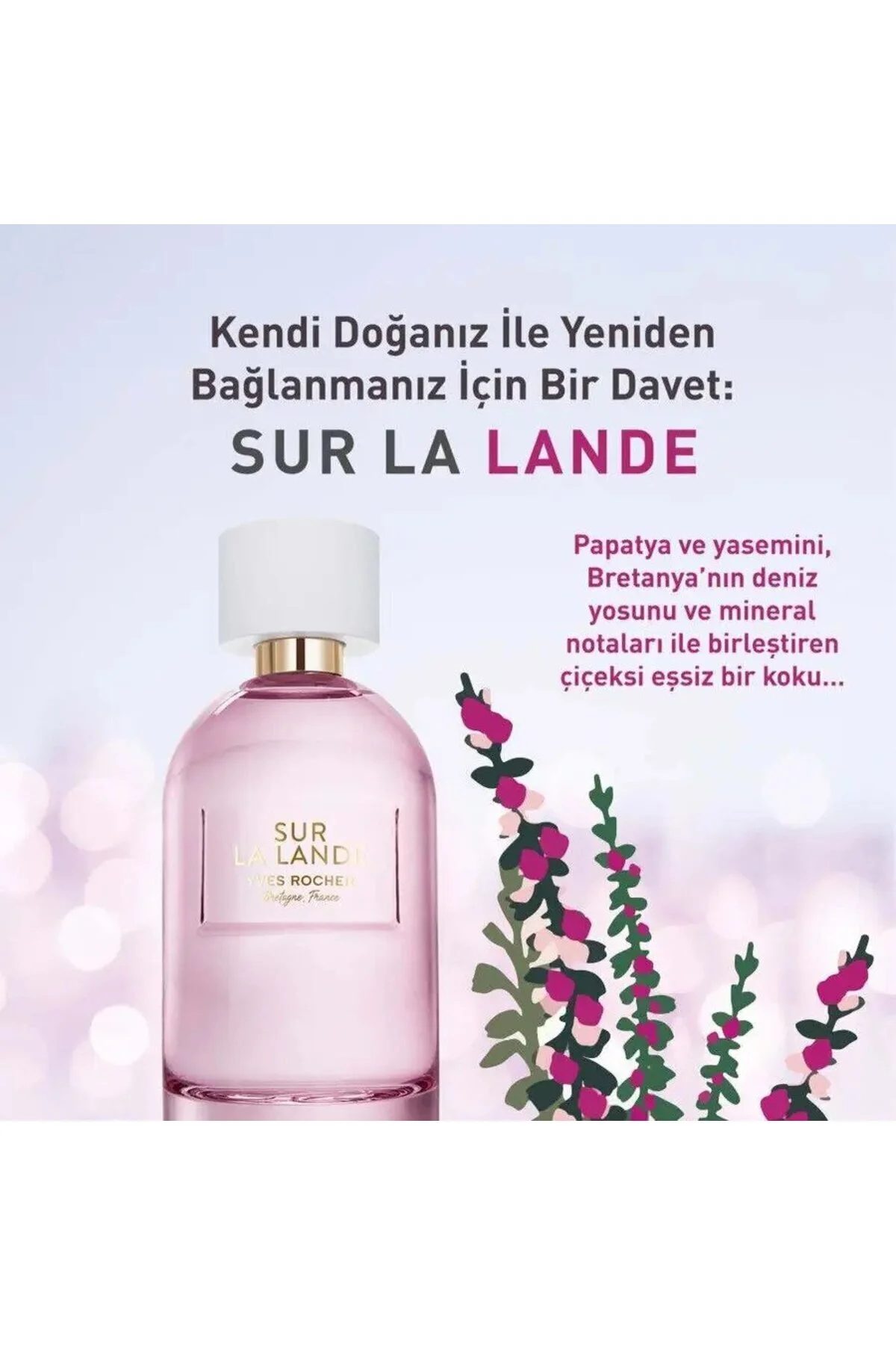 عطر ادوپرفیوم 100 میلی لیتر با بوی دلپذیر و جلب‌کننده ایوروشه Yves Rocher