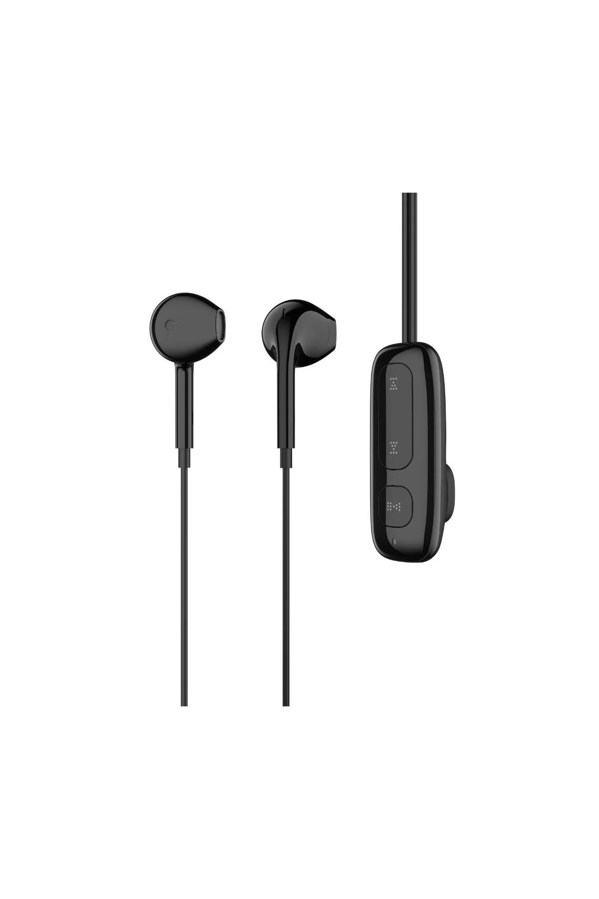 هدفون بلوتوث TWS داخل گوش با کلیپ 5.3 MICROPHONE EAR YAKA هدست سیاه Bix