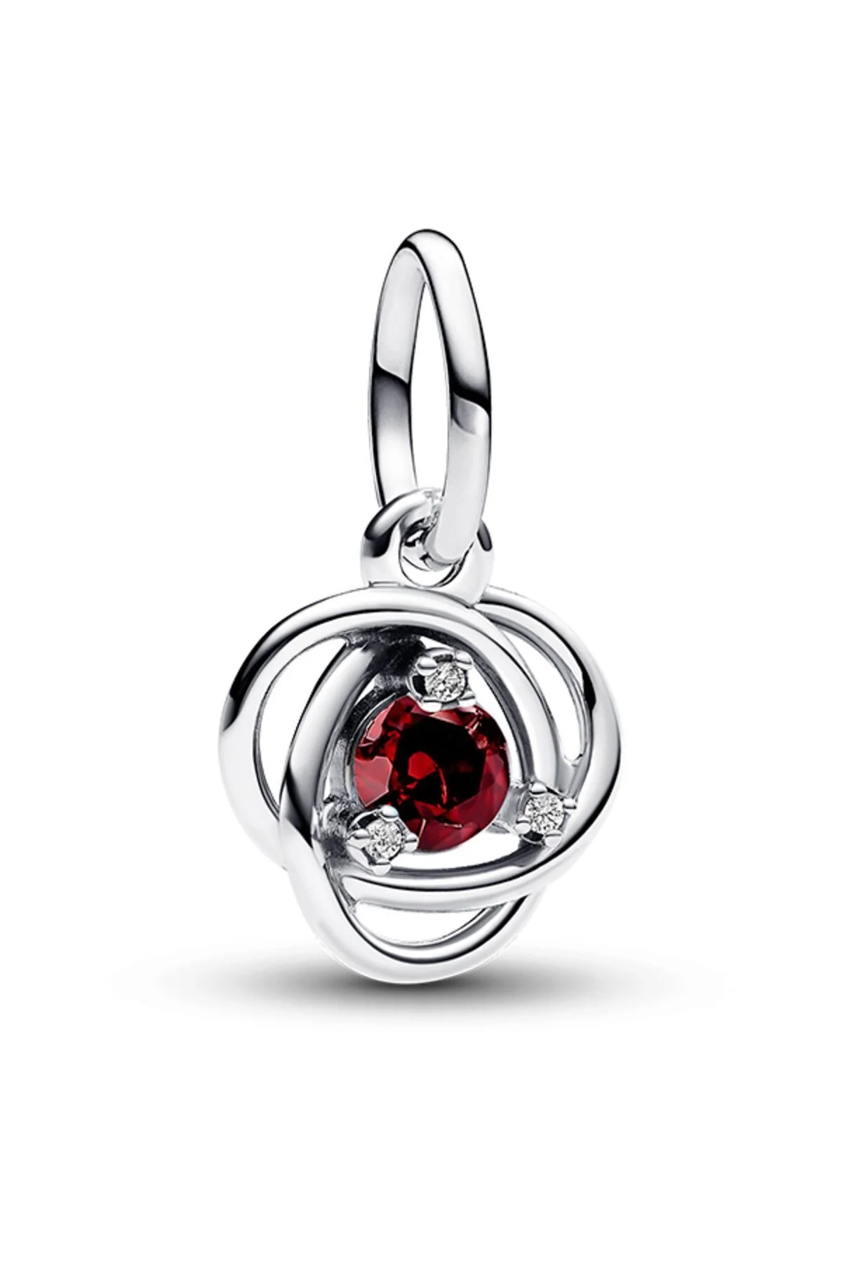 چارم طلسم آویز مارپیچ قرمز بی نهایت Pandora