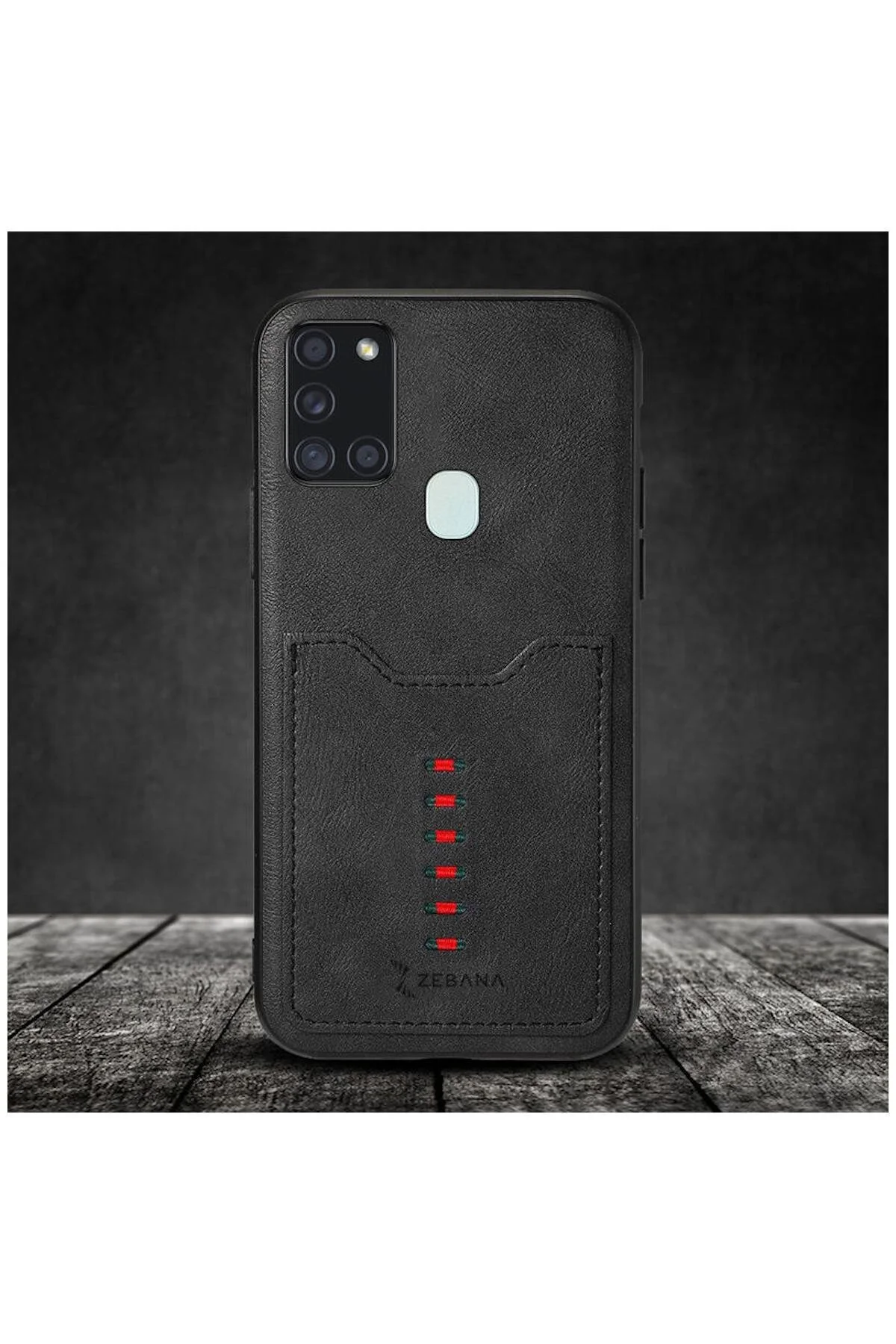 کاور و قاب محافظ سامسونگ GALAXY A21 ZEBANA CHIC POCKET CASE مشکی Dara Aksesuar