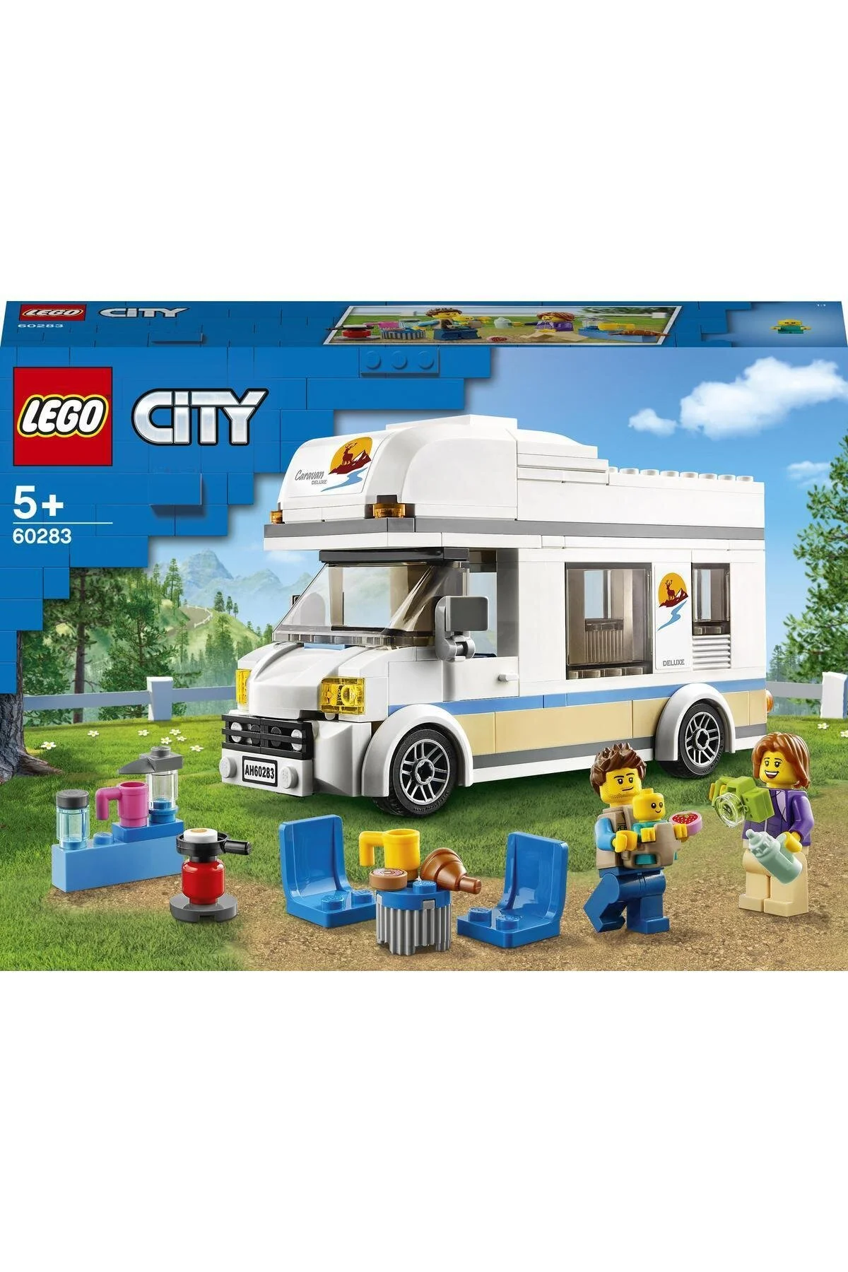 LEGO مجموعه ساخت و ساز تعطیلات شهری بازی کودکانه 60283