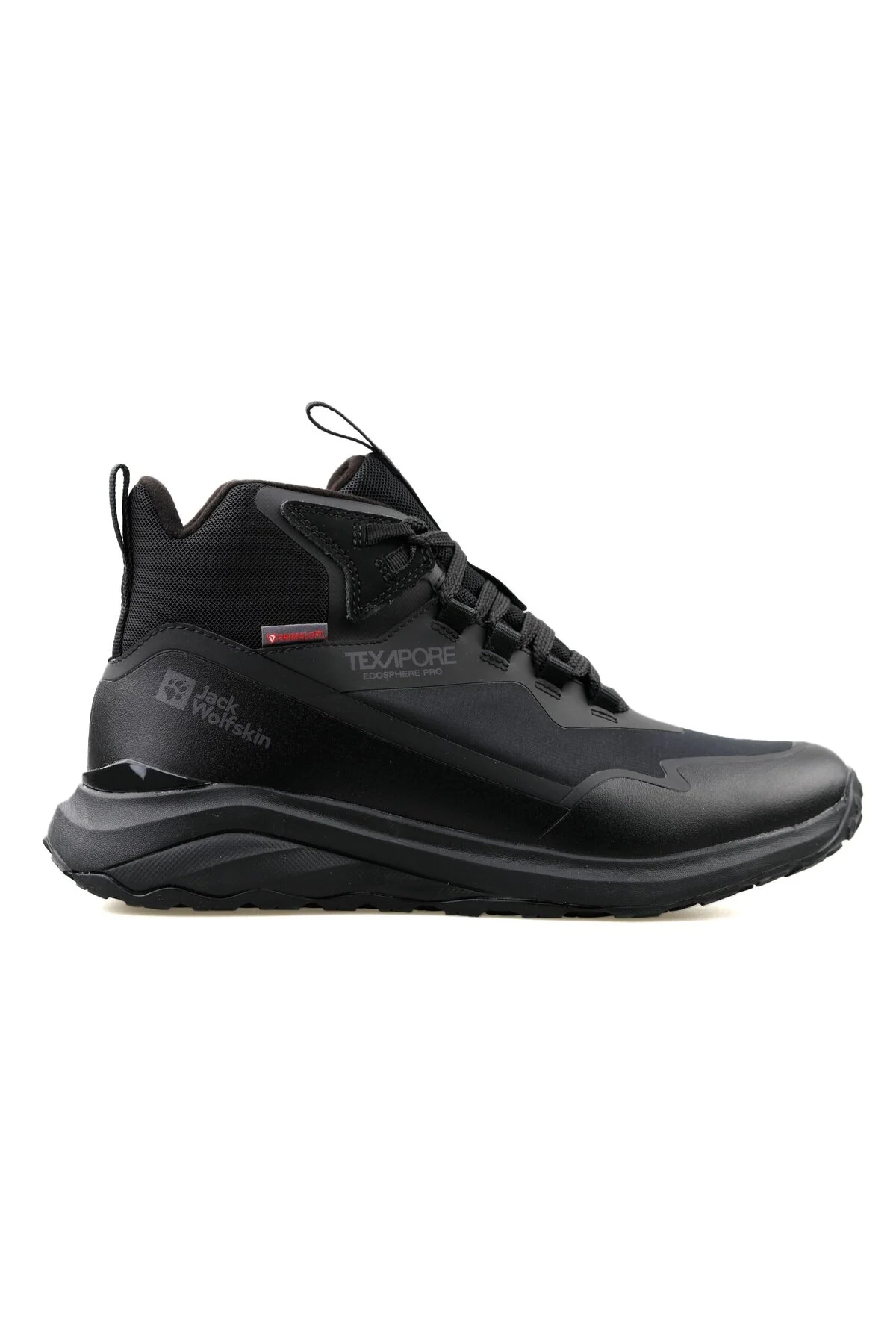 بوت پوتین Sportdoor مشکی مردانه DROMOVENTURE WT TEXAPORE MID M در فضای باز A62295 635 سیاه جک ولف اسکین Jack Wolfskin