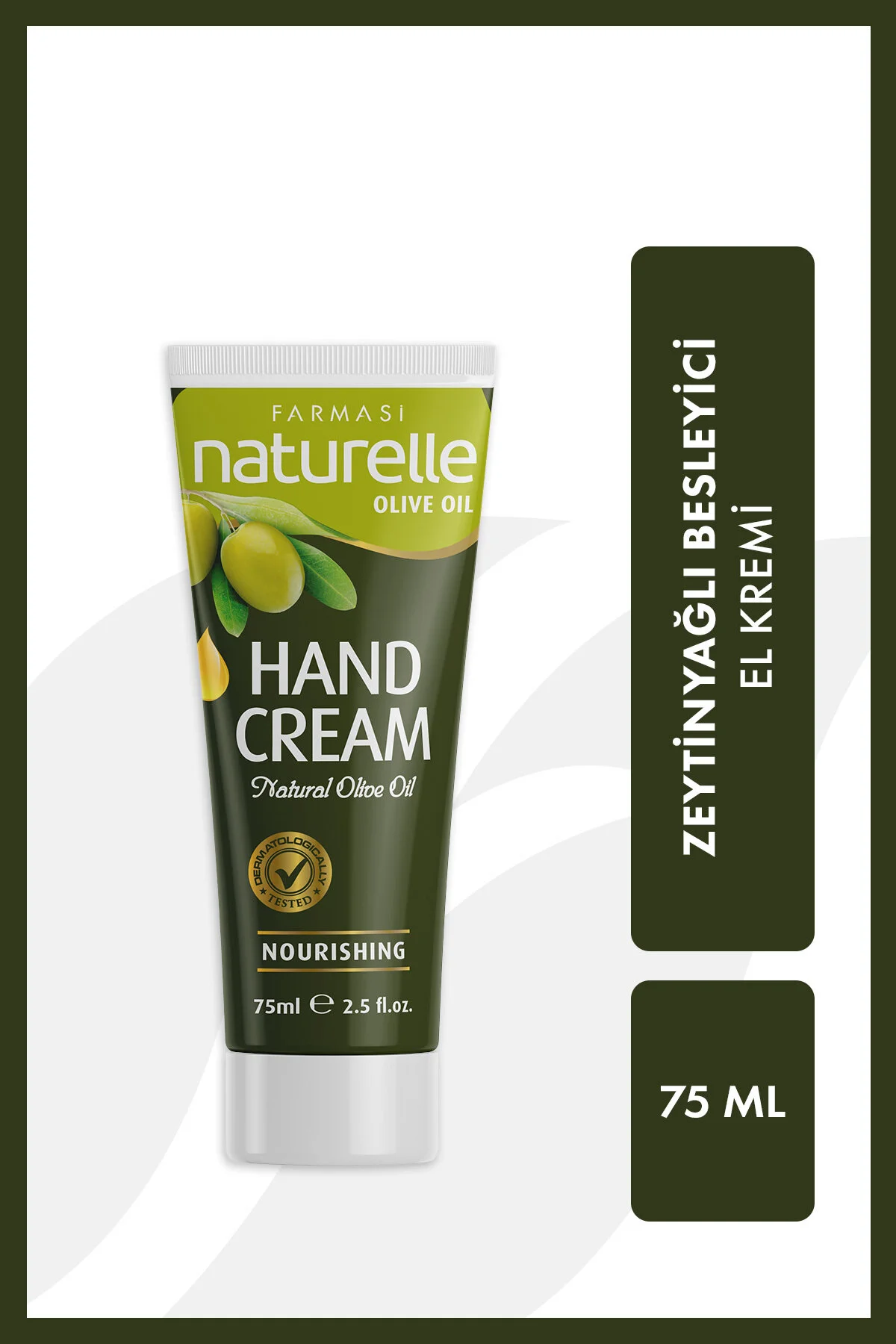کرم دست کرمی مرطوب کننده زیتونی Naturelle Farmasi