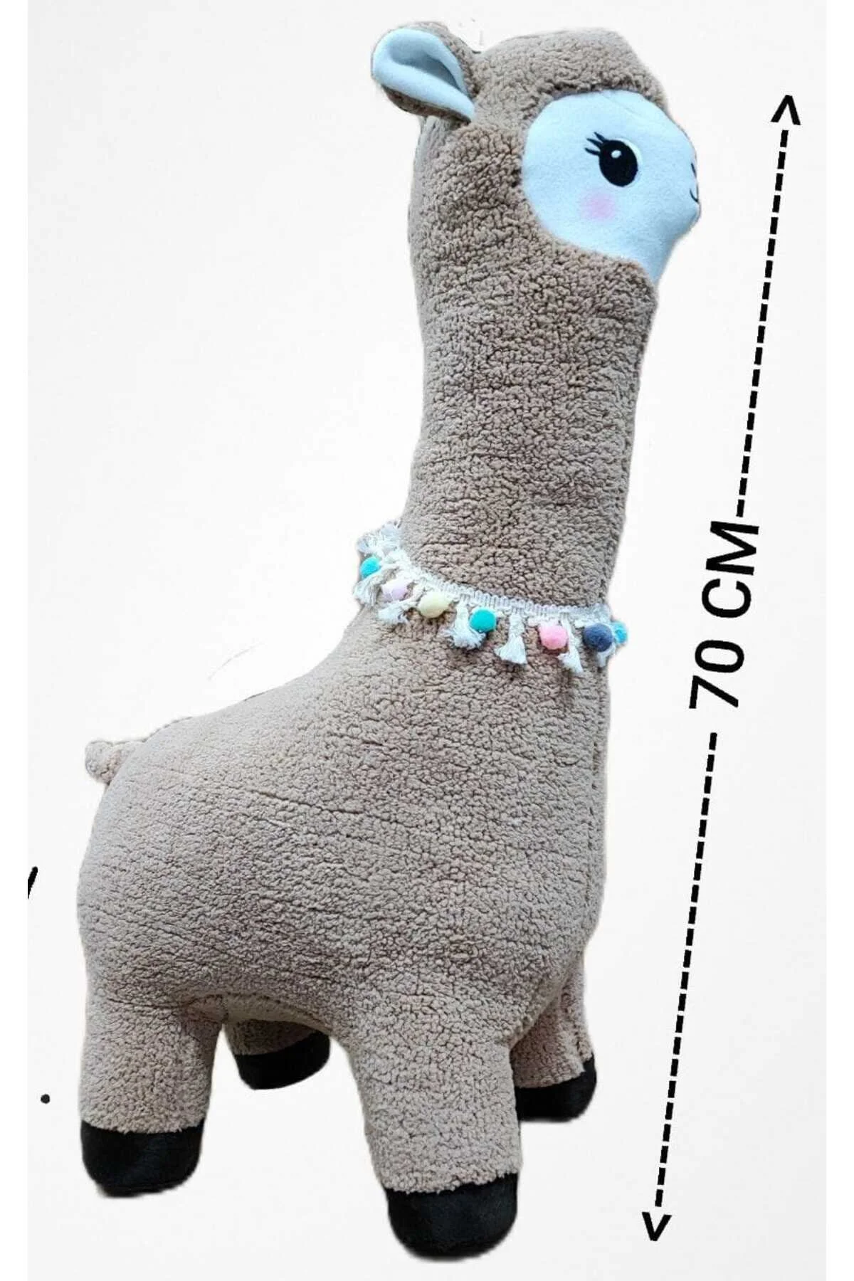 اسباب بازی های پشمی MY PLAY AND SLEEP FRIEND PLASH ALPACA LAMA 70 سانتی متر GRAN TOYS