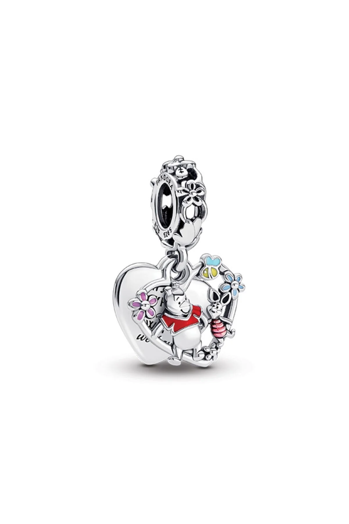 چارم طلسم آویز دوبل وینی پو و خوکچه دیزنی Pandora