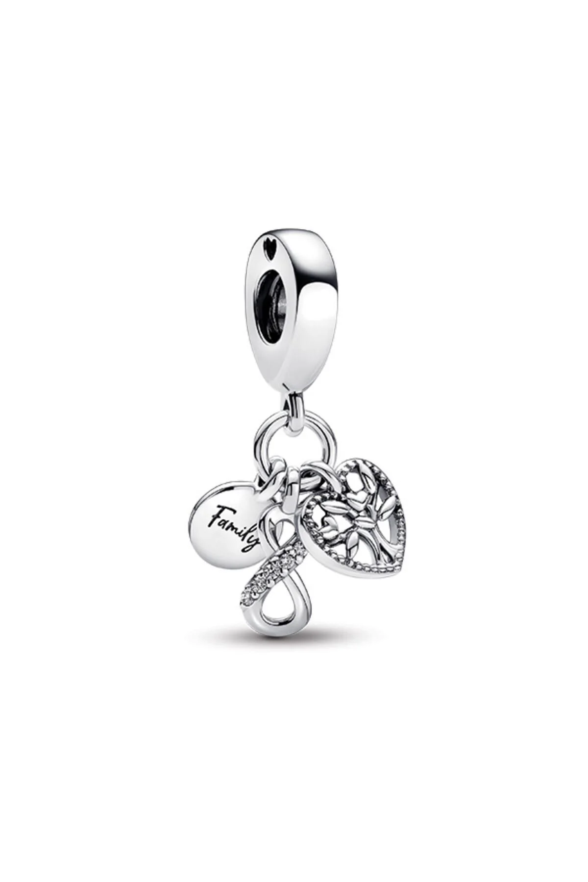 چارم طلسم آویز سه گانه عشق خانوادگی ابدی Pandora