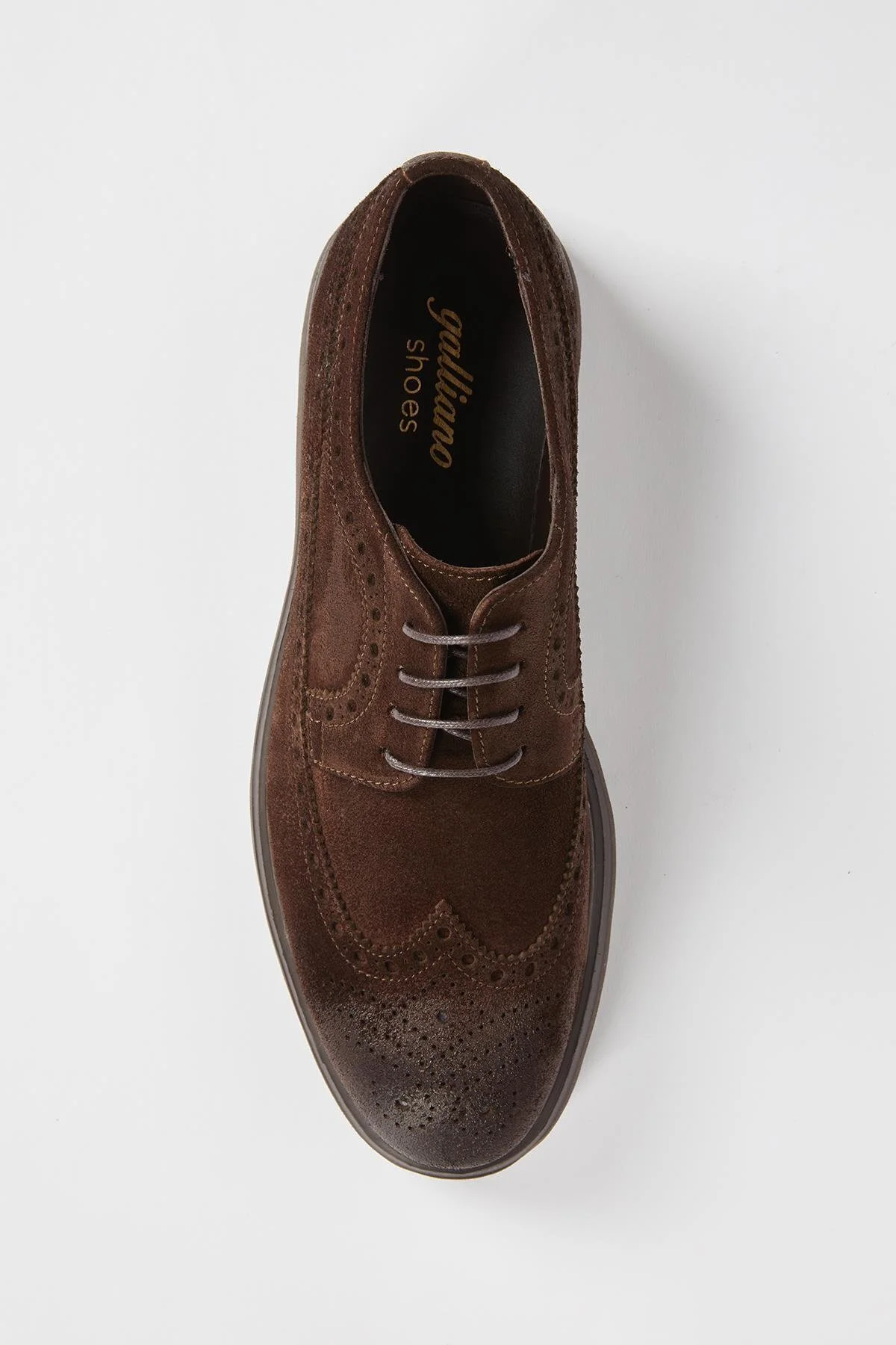 کفش کلاسیک روزانه چند رنگ مردانه آکسفورد قهوه چرمی اصلی جیر اطفال EVA آماده Galliano Shoes