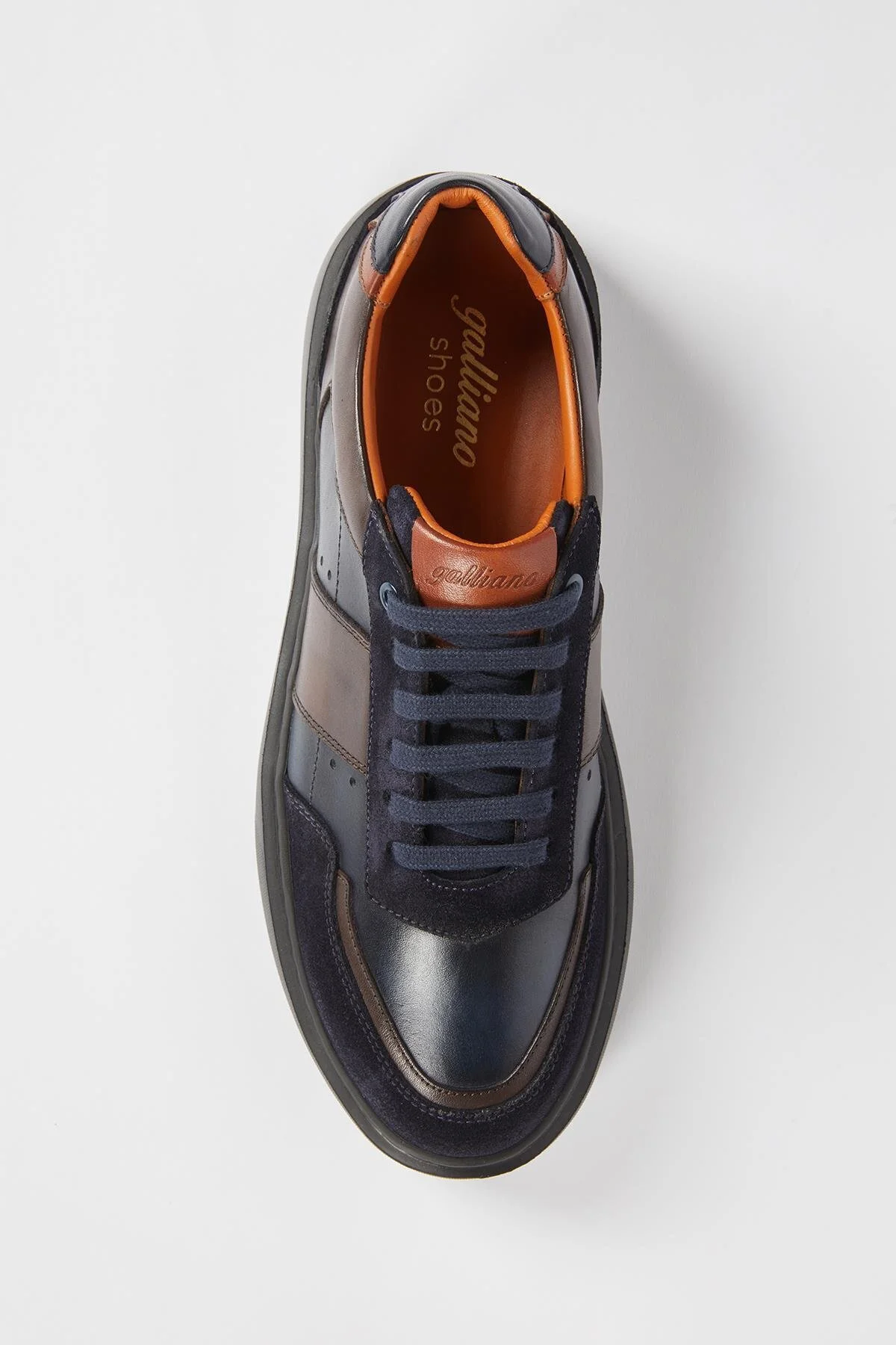 کفش ورزشی چند رنگ مردانه ETNA LATINE LACI SERE COFFEE باستانی EVA Galliano Shoes