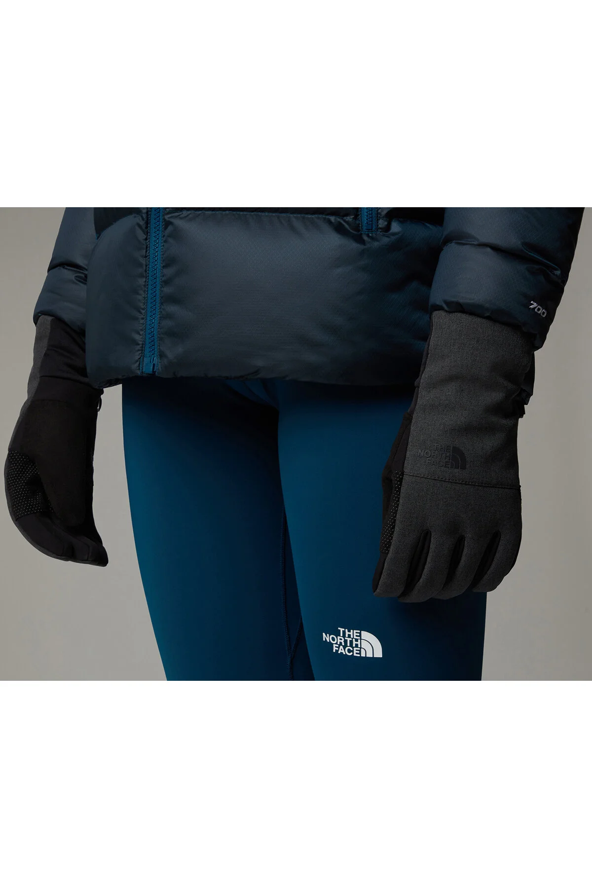 دستکش ETIP عایق دار W APEX خاکستری نورث فیس The North Face