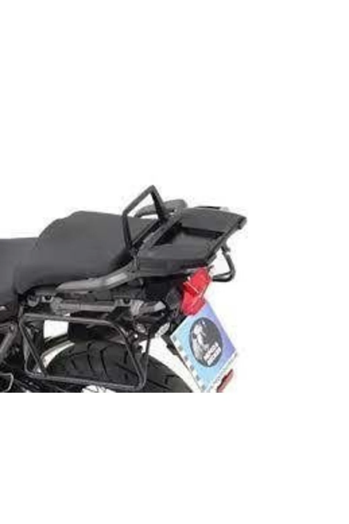 کلاه کاسکت موتورسیکلت سفید TRIUMP TIGGER EXPLORER 1200 آهن عقب HEPCO BECKER